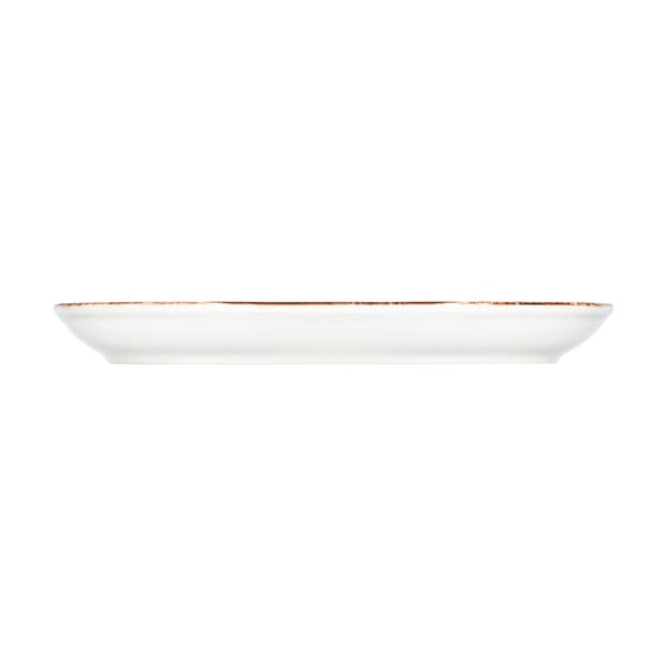 Delta Brown Fine China Platter 13.1" x 8.4"