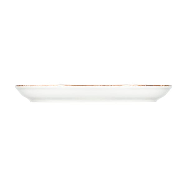 Delta Brown Fine China Platter 14.6" x 9.6"
