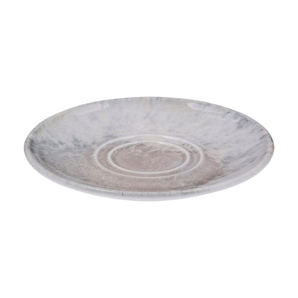 Surf Grey Fine China Saucer 6.4"