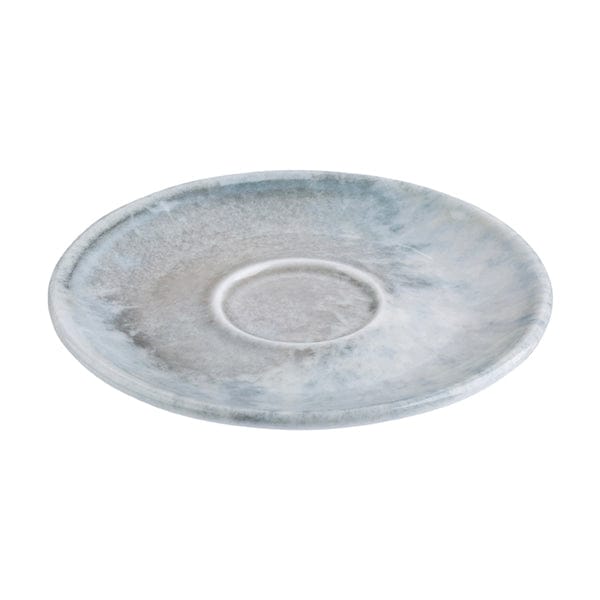 Surf Grey Fine China Saucer 4.9"