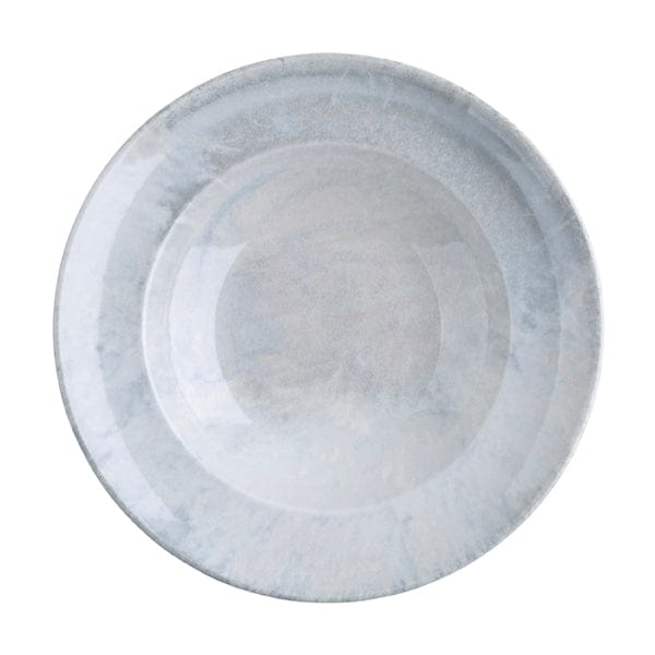 Surf Grey Fine China Deep Plate 9.9" / 14 oz