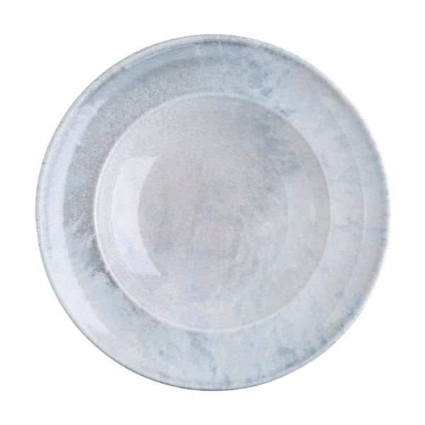 Surf Grey Fine China Deep Plate 11.1" / 19 oz