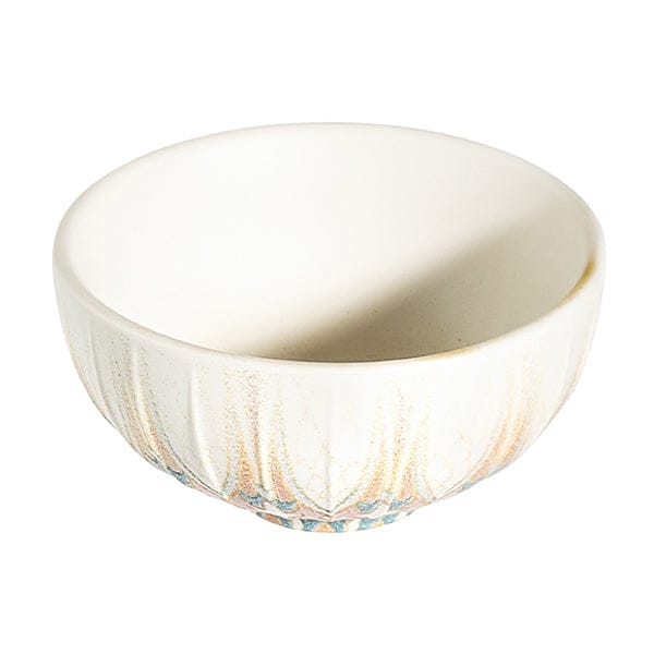 Qasbah Savor Orange Fine China Bowl 4.4" / 12.9 oz