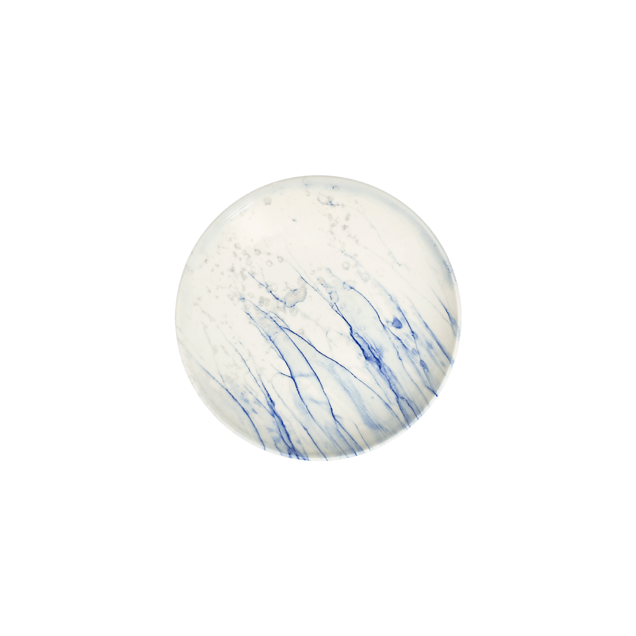 Maris Blue Fine China Deep Plate 7.8" / 18.6 oz