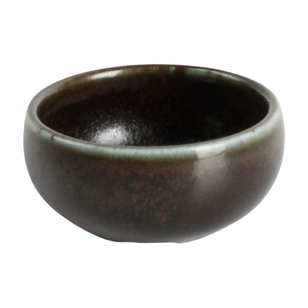 Ceres Black Porcelain Bowl 2" / 1 oz