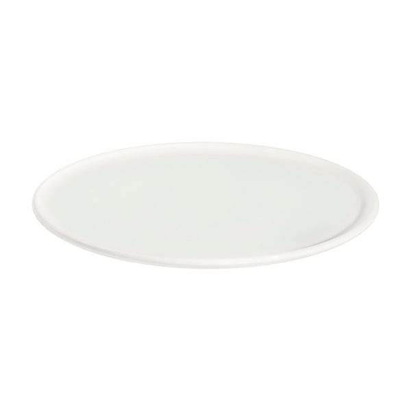 Mesa White Fine China Pizza Plate 12.9"