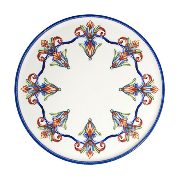 Brio Blue Fine China Pizza Plate 12.9"