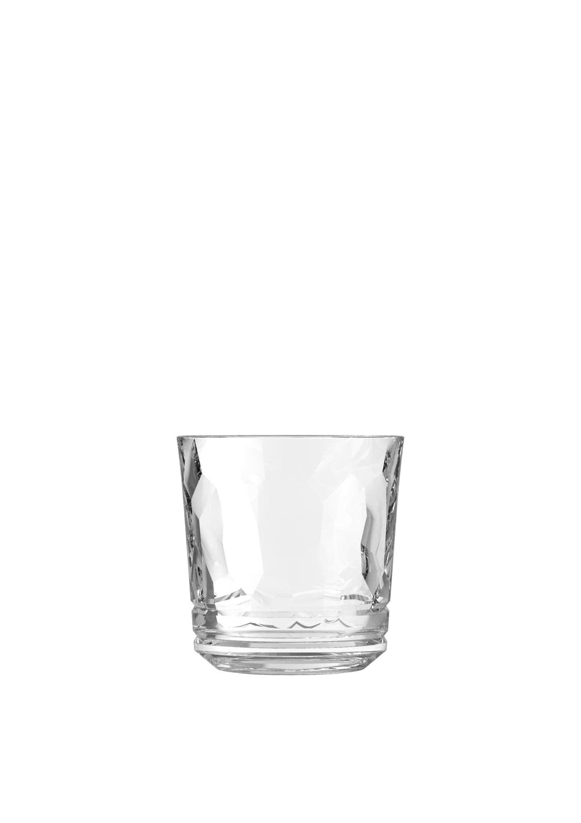 Aether Clear Soda Lime Rock Double Old Fashion 3.7" x 3.7" / 11.75oz