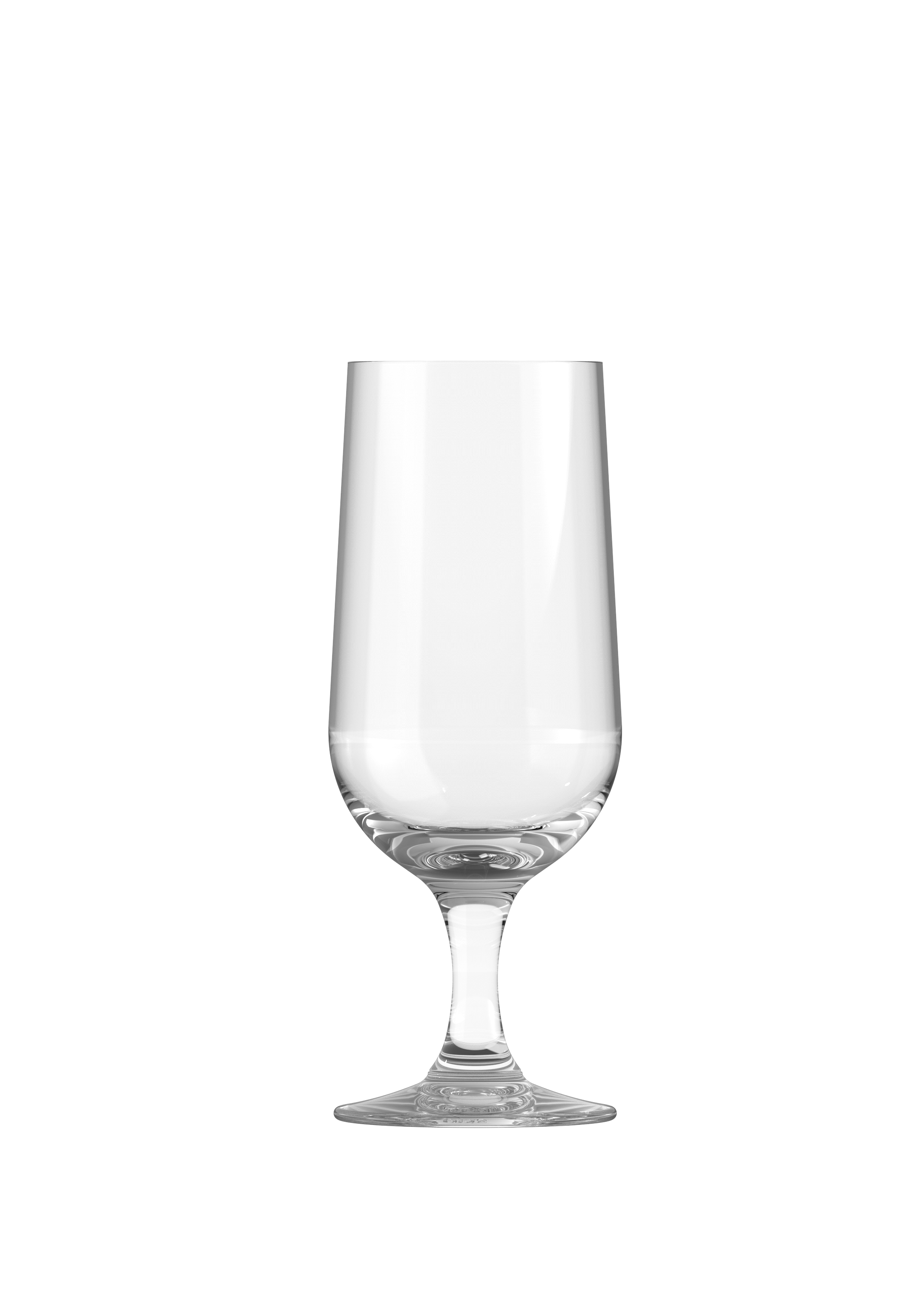 Perfection Clear Soda Lime Glass Beer 2.8" x 7.2" / 12oz