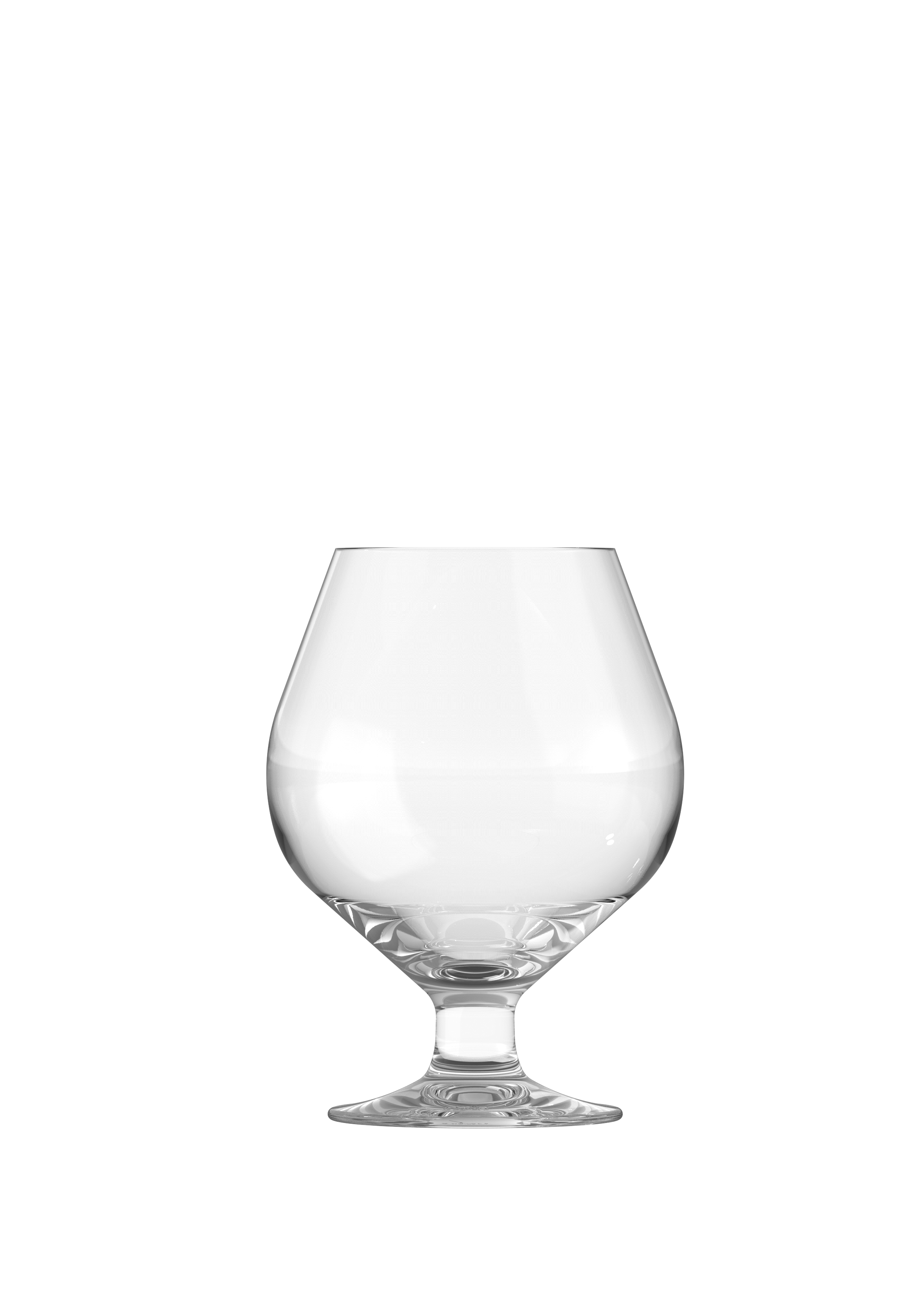 Perfection Clear Soda Lime Glass Brandy 4" x 5.5" / 18.25oz
