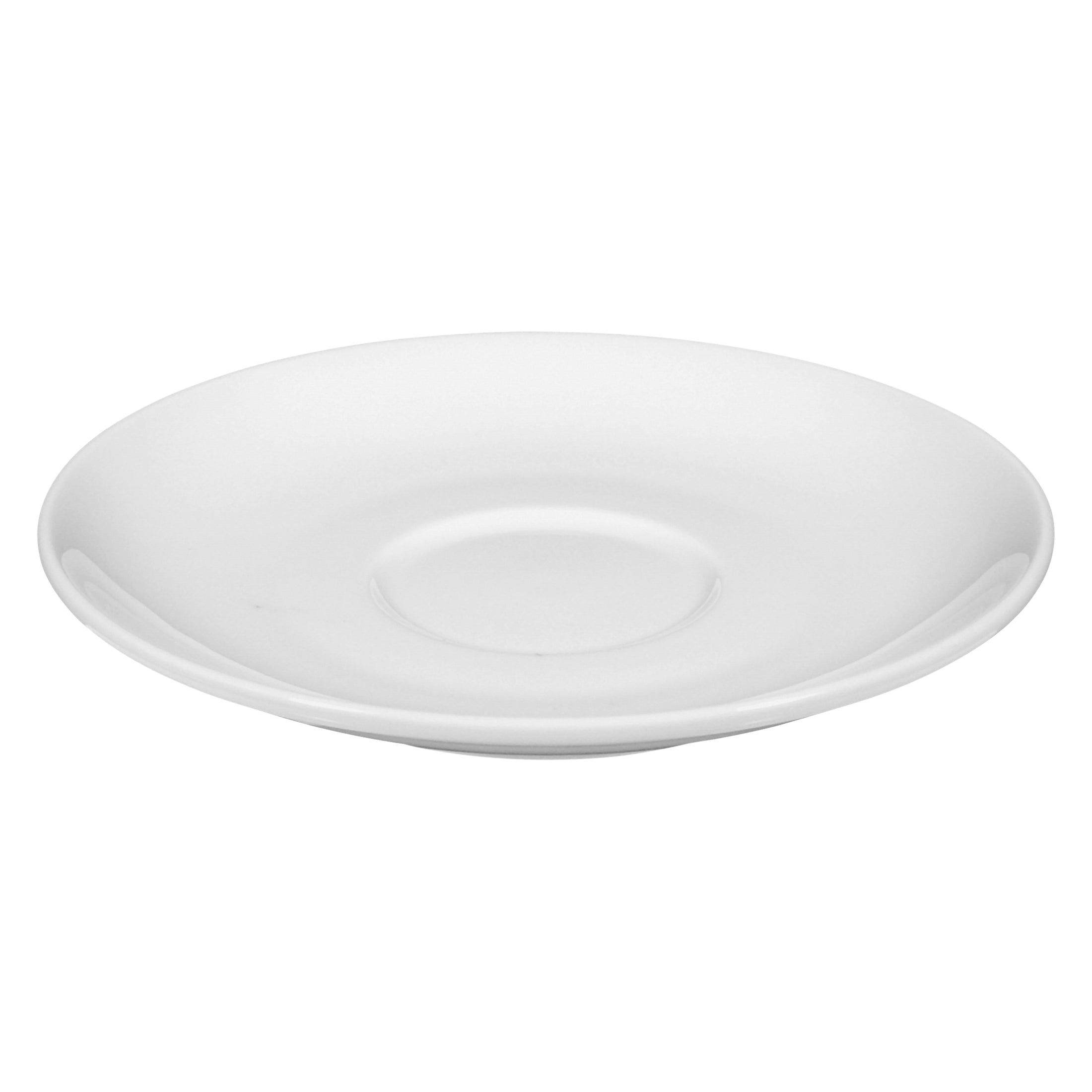 Meran White Porcelain Saucer 6.3"