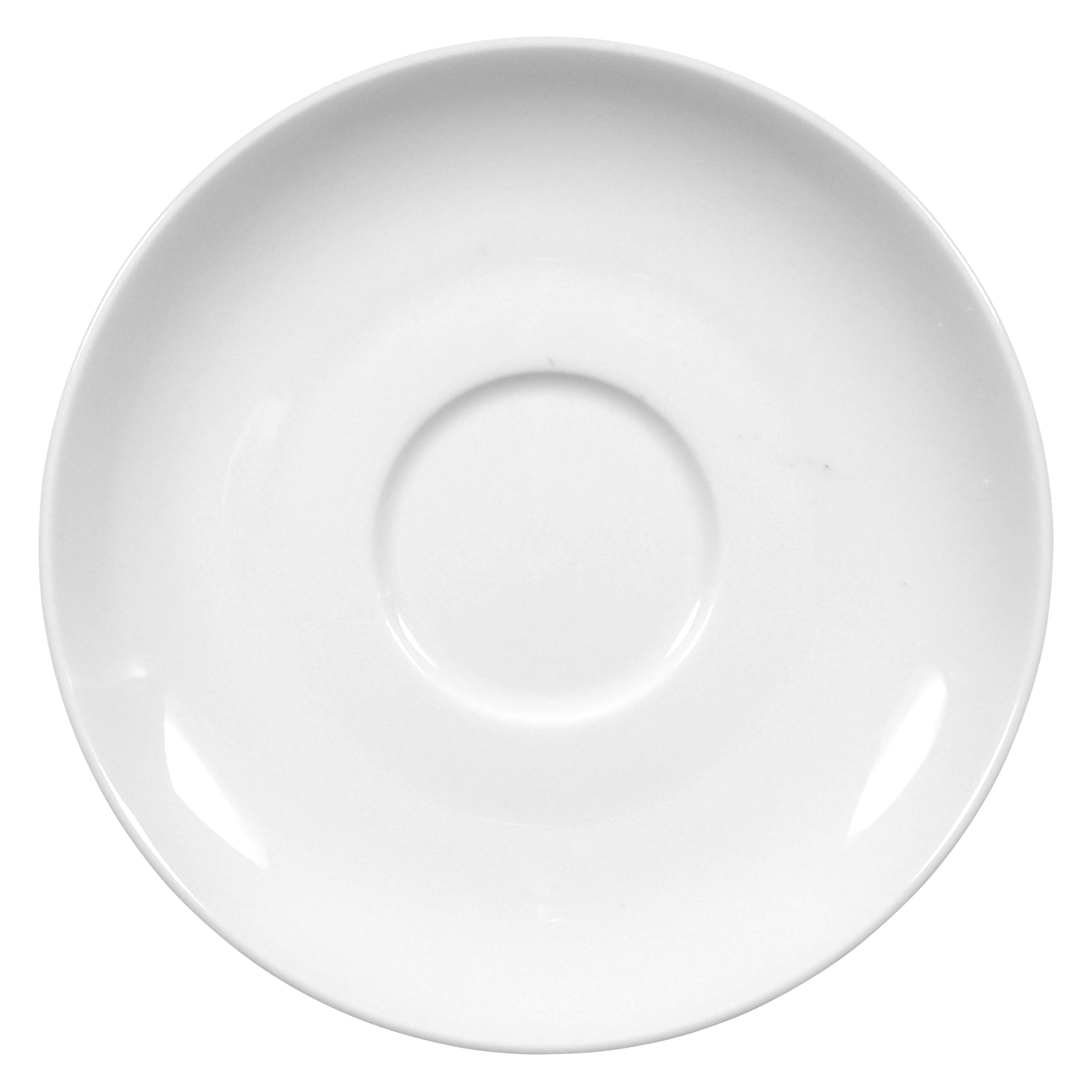 Meran White Porcelain Saucer 6.3"