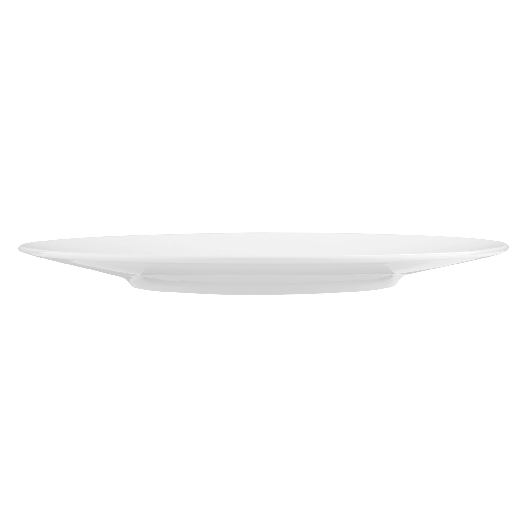 Coup Fine Dining White Porcelain Coupe Plate 11.1"