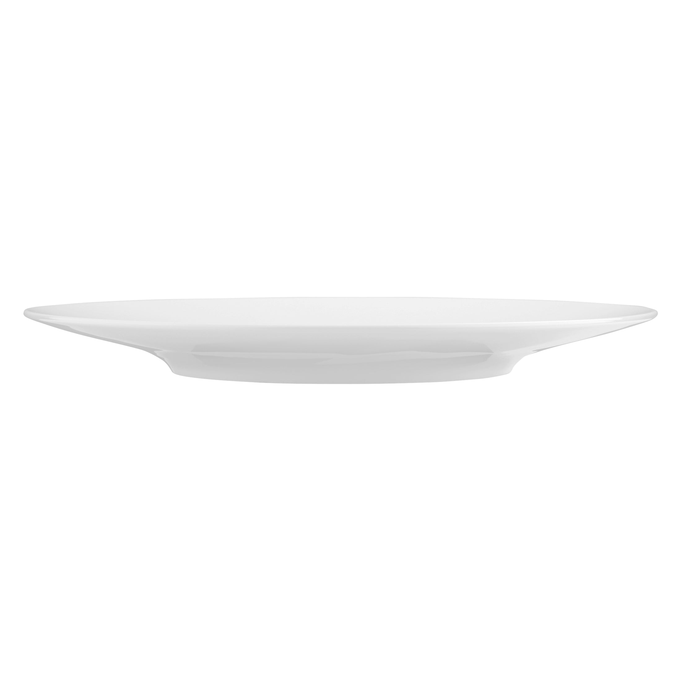 Coup Fine Dining White Porcelain Coupe Plate 12"