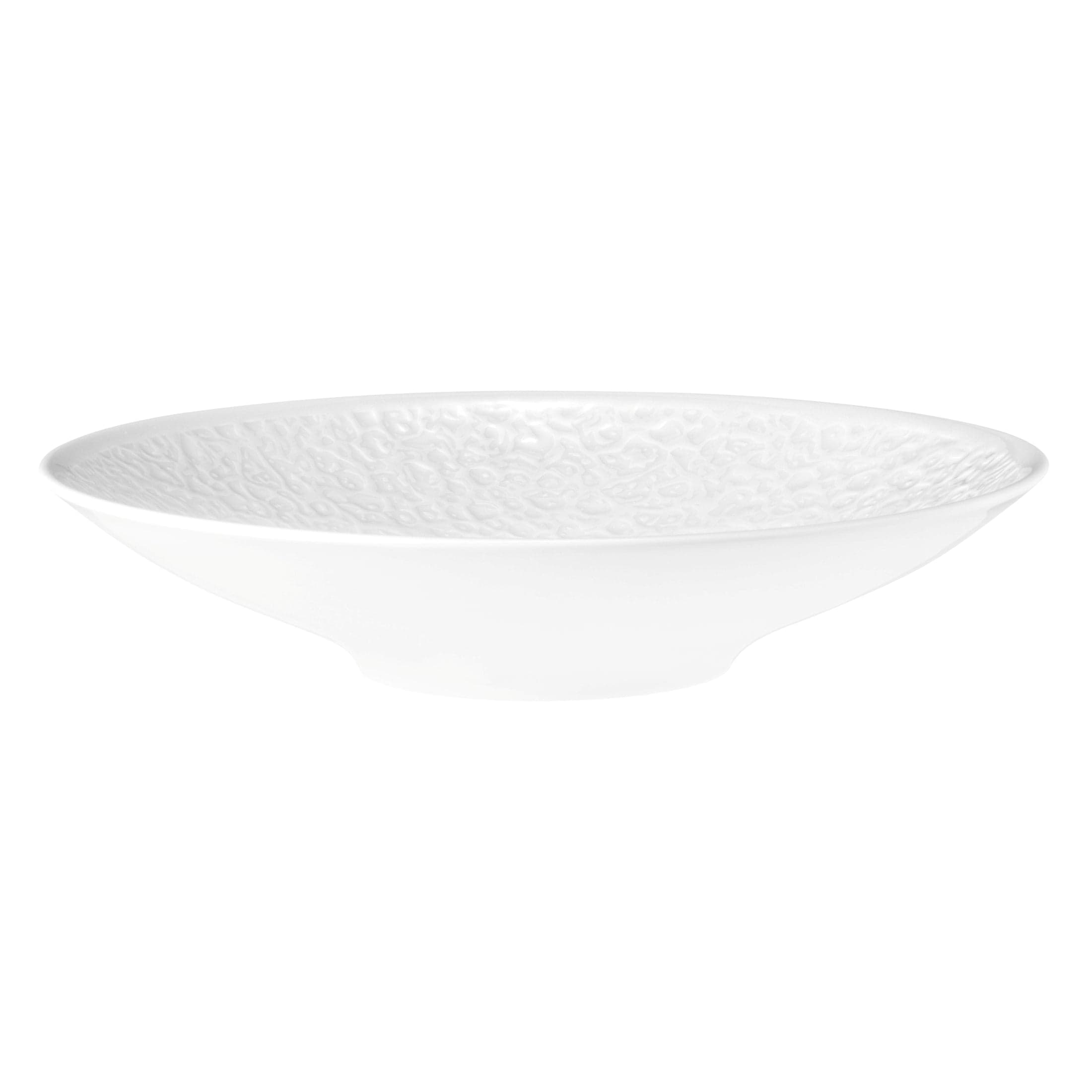 Nori White Porcelain Deep Coupe Plate  10.3" / 40.6 oz