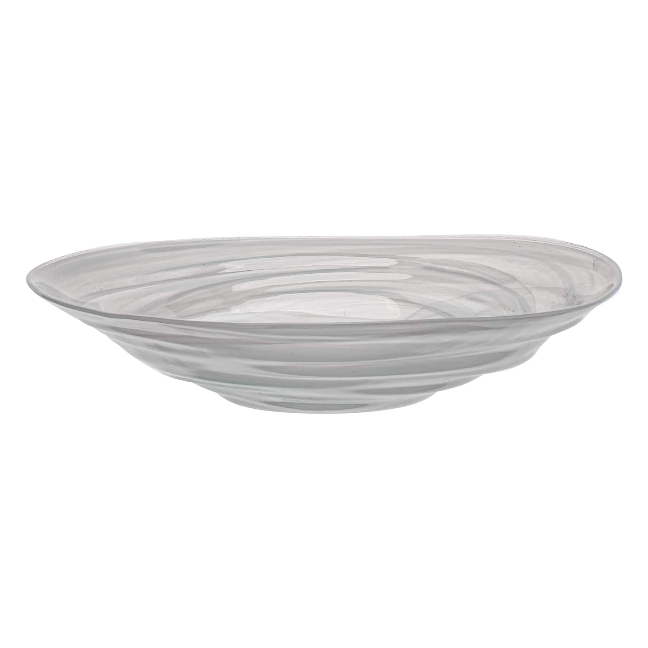 Ventum White Glass Bowl 9.8" / 27.1 oz