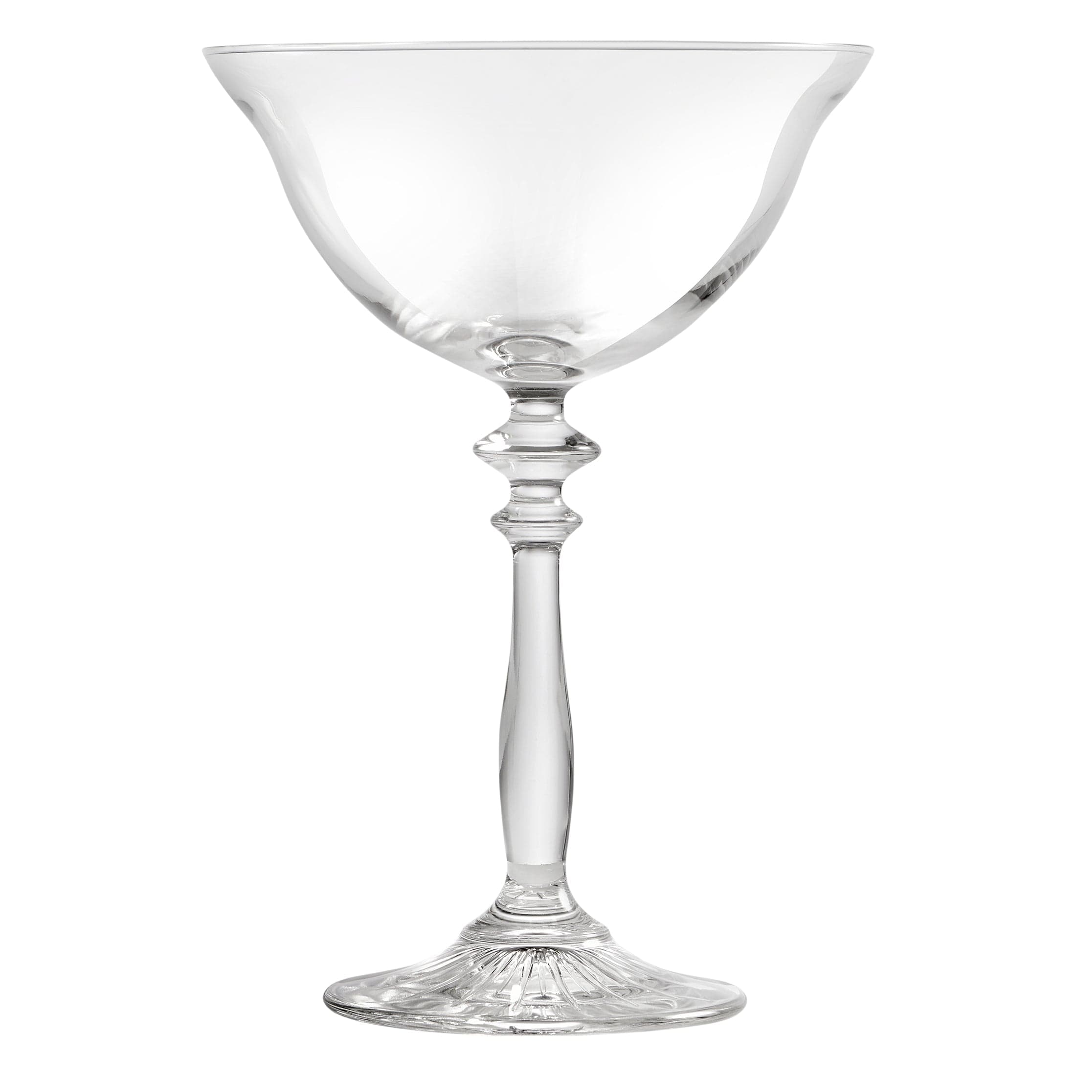 1924 Clear Soda Lime Coupe Glass 3.7" x 6" / 8 oz