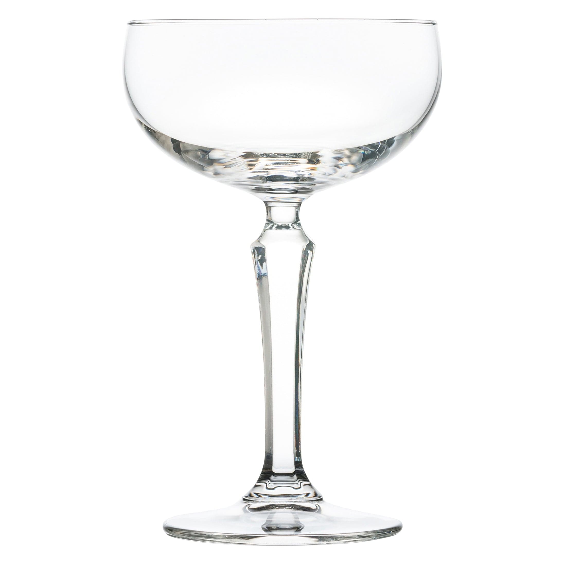Spksy Clear Soda Lime Coupe Glass 3.8" x 6" / 8oz
