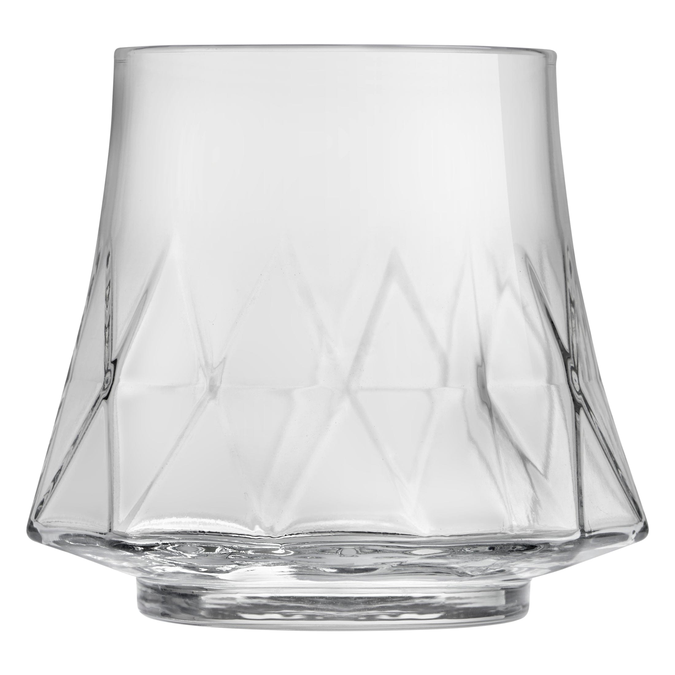 Divergence Clear Soda Lime Rocks Tumbler 3.7" x 3.3" / 9.75oz