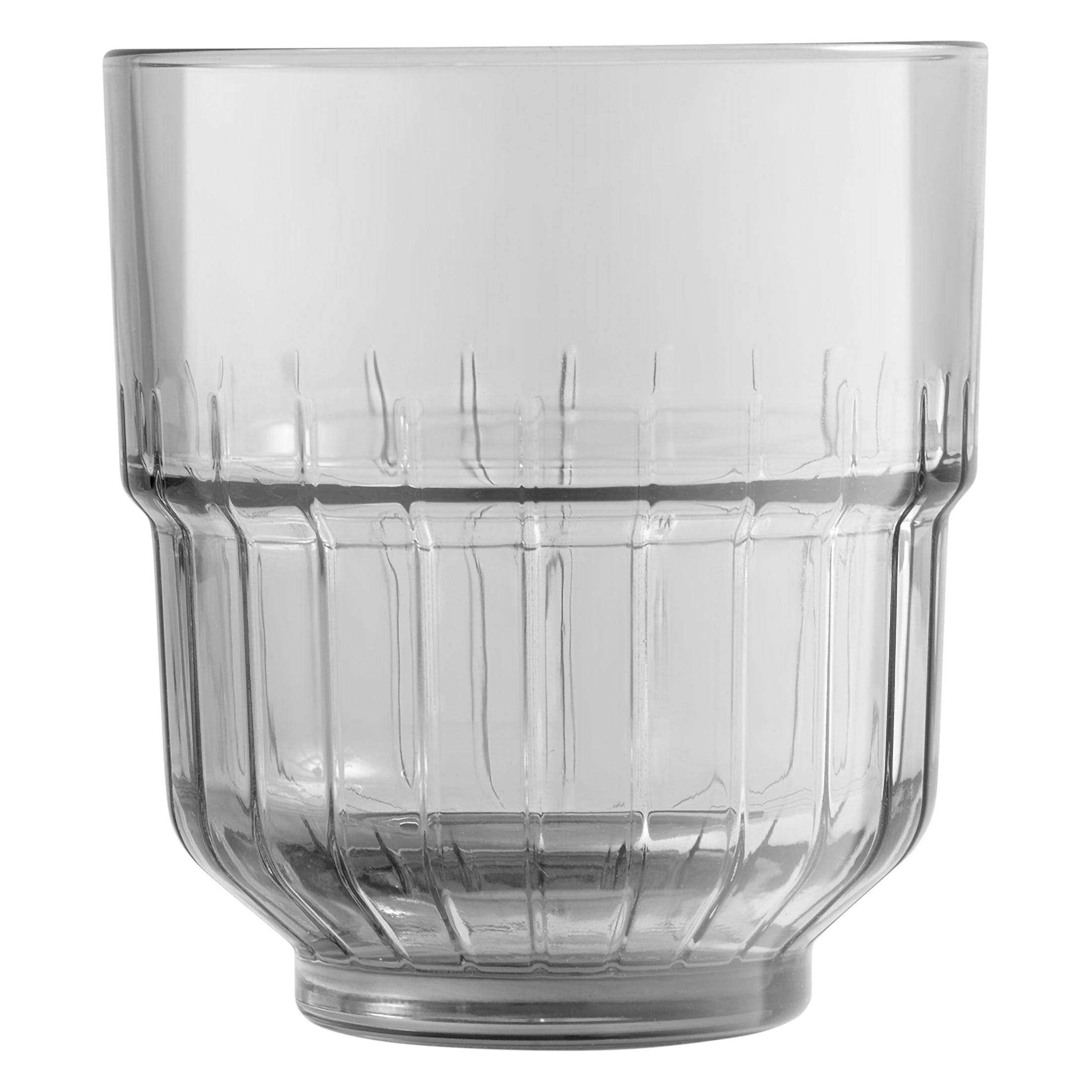 Linq Clear Soda Lime Rocks Tumbler 3.2" x 3.4" / 9oz