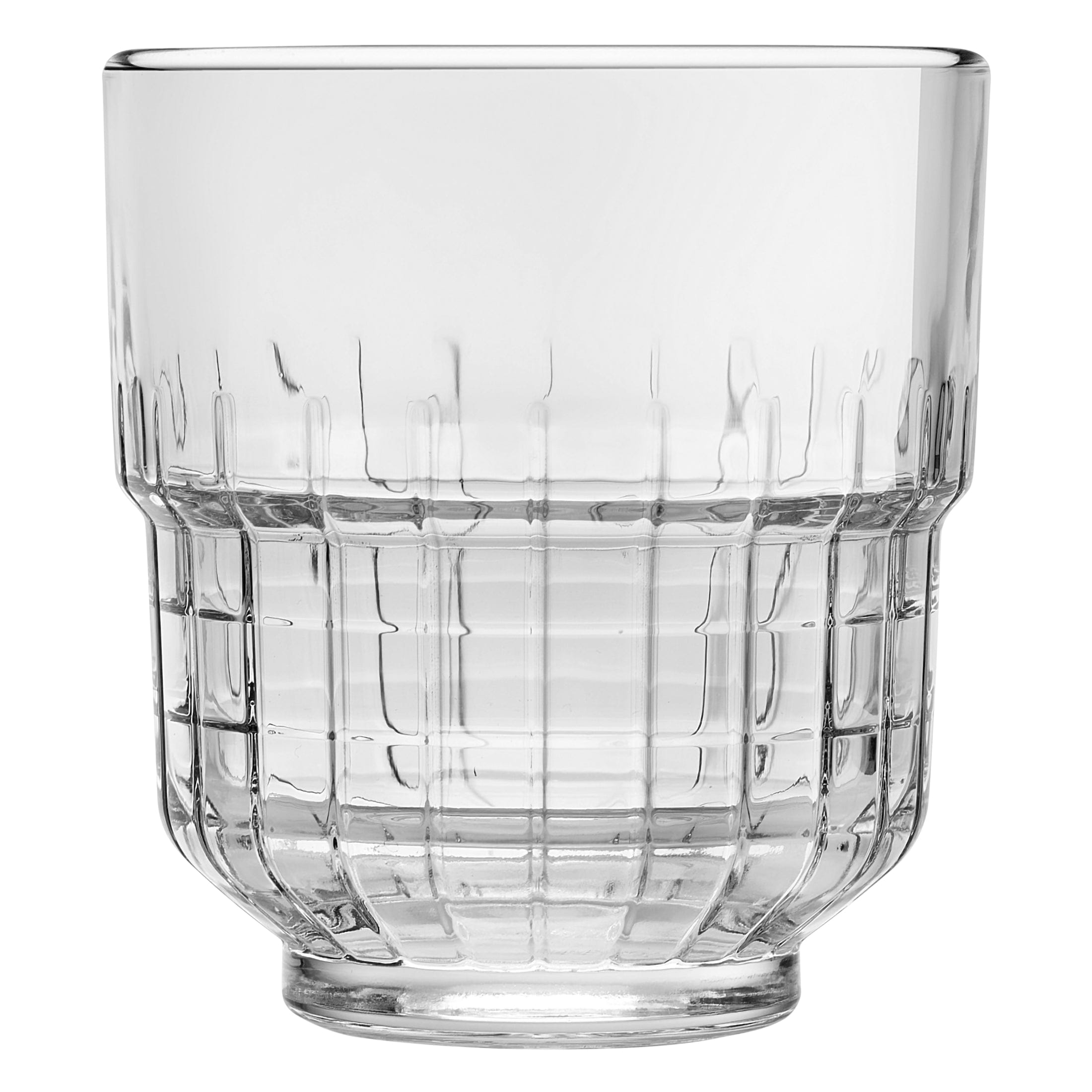 Tarq Clear Soda Lime Double Old Fashion 3.5" x 3.9" / 11.75 oz