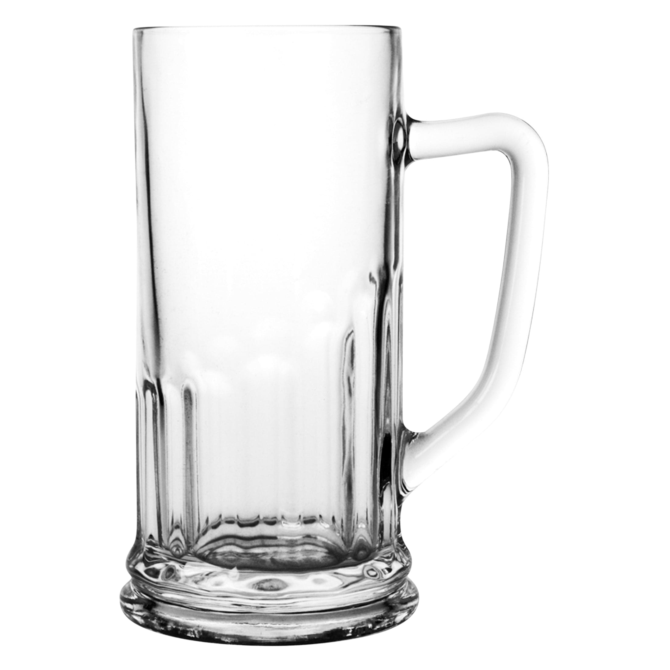 Granada Clear Soda Lime Glass Beer 4.8" x 7" / 19.5oz