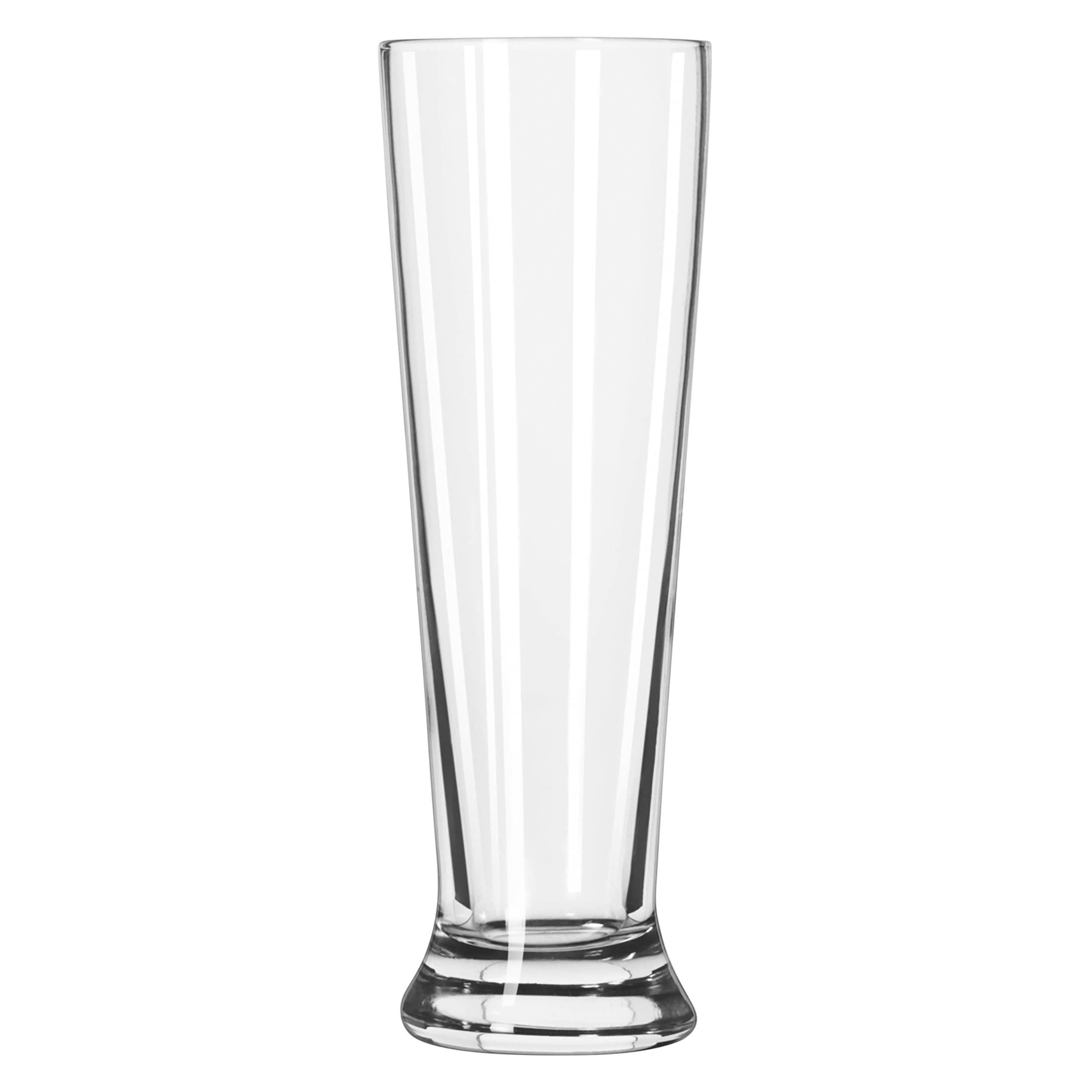 Principe Clear Soda Lime Glass Beer 2.6" x 7.6" / 10.75oz