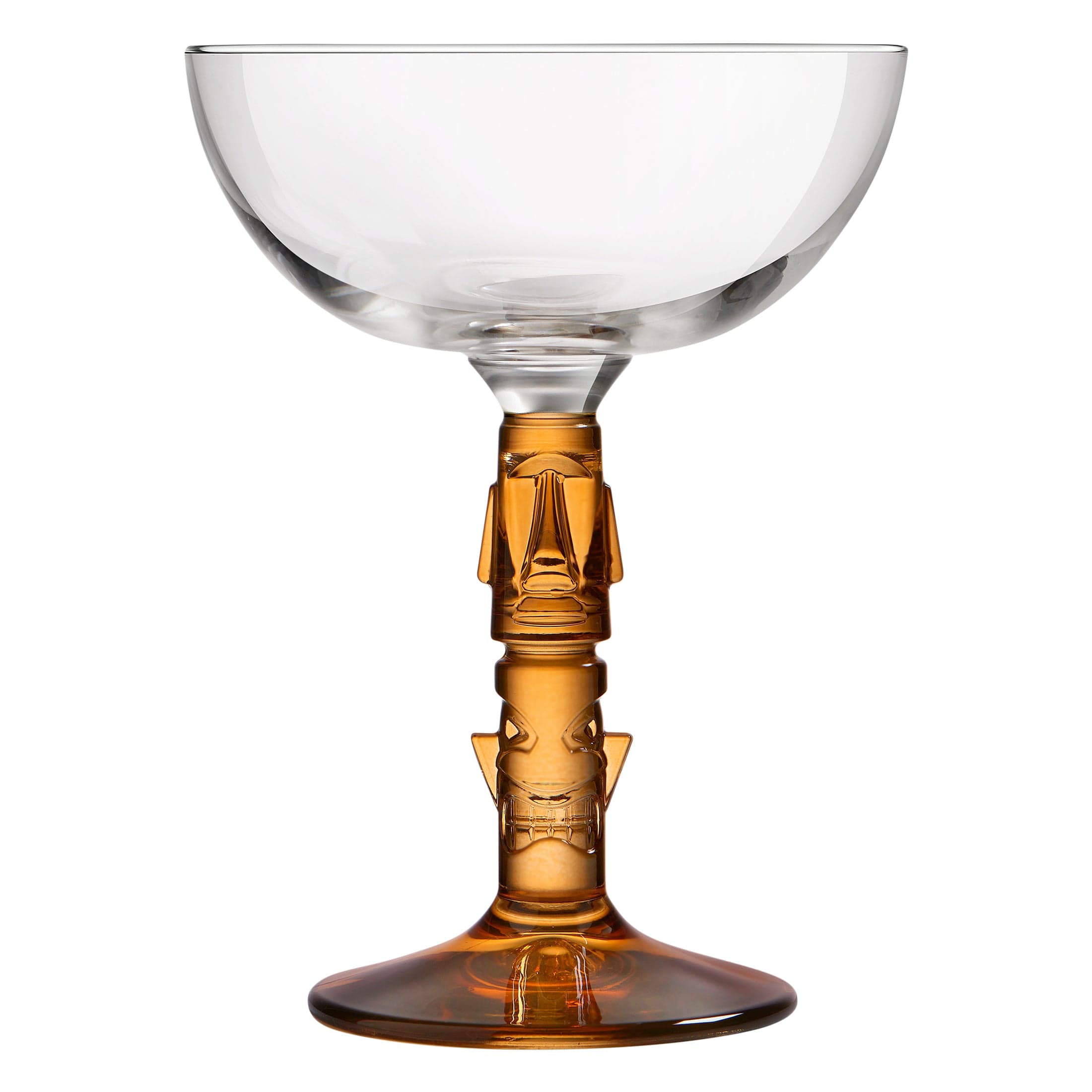 Tiki Coupes Clear Soda Lime Coupe Glass 4.3" x 5.7" / 8.5 oz