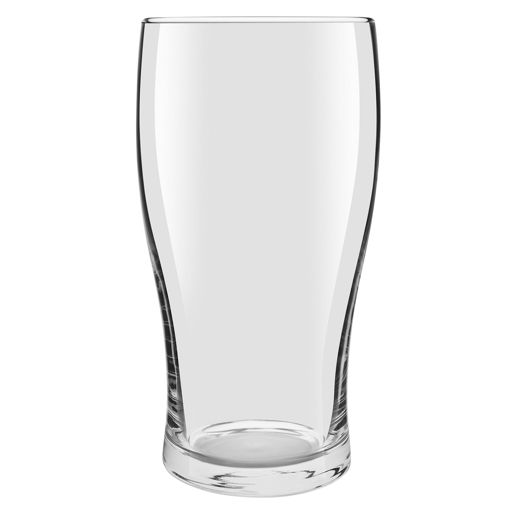 Atlanta Clear Soda Lime Glass Beer 2.9" x 5.2" / 11.5oz