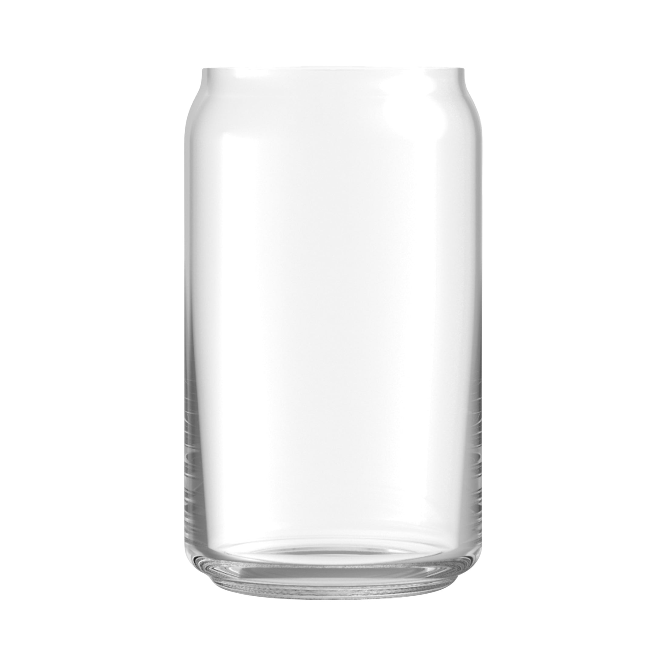 Can Clear Soda Lime Beverage Iced 3" x 5.2" / 16oz