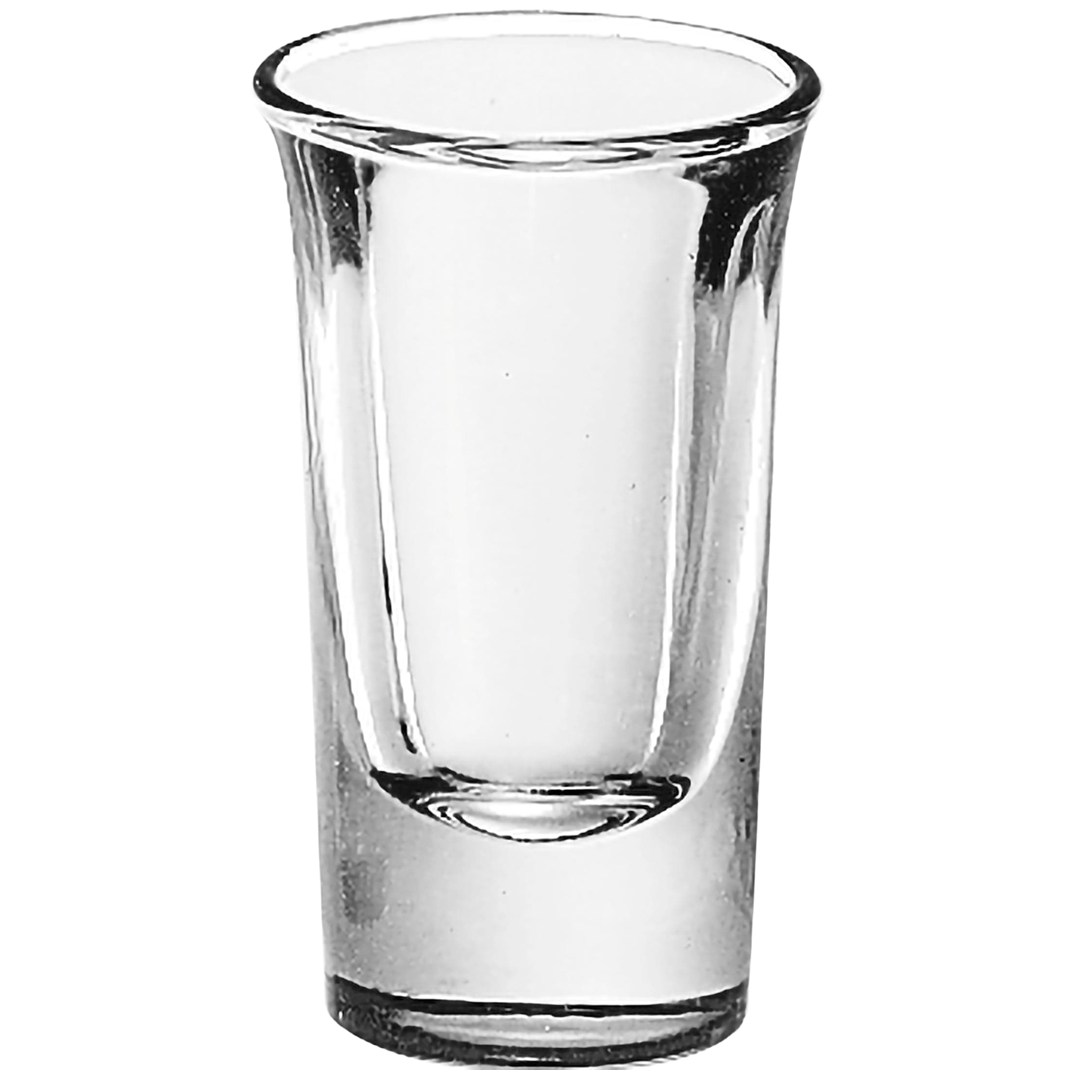 Tall Whisky Clear Soda Lime Shot Glass 1.7" x 2.9" / 1.75 oz