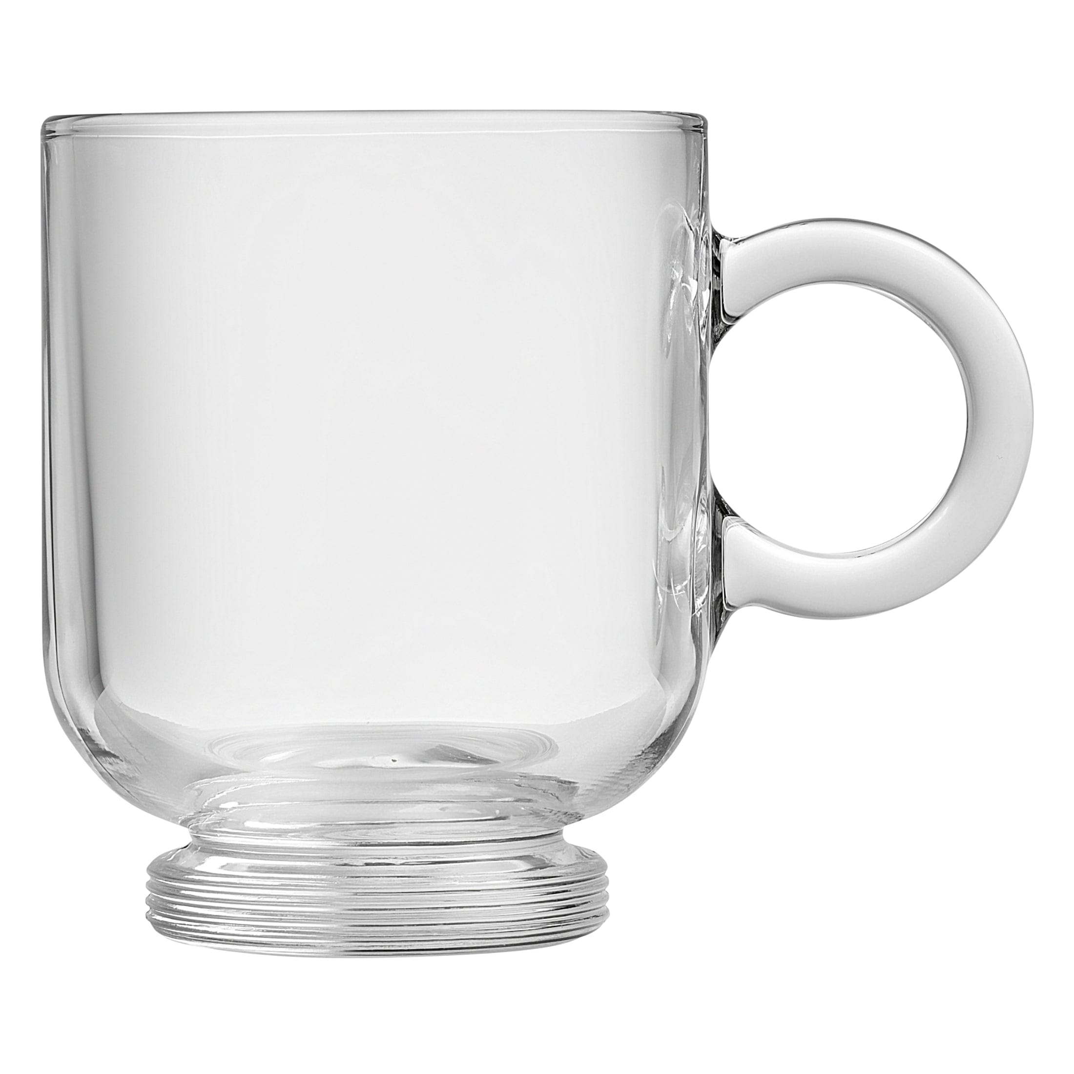 Sentido Clear Soda Lime Cup Cappuccino 4.2" x 3.5" / 7.25 oz