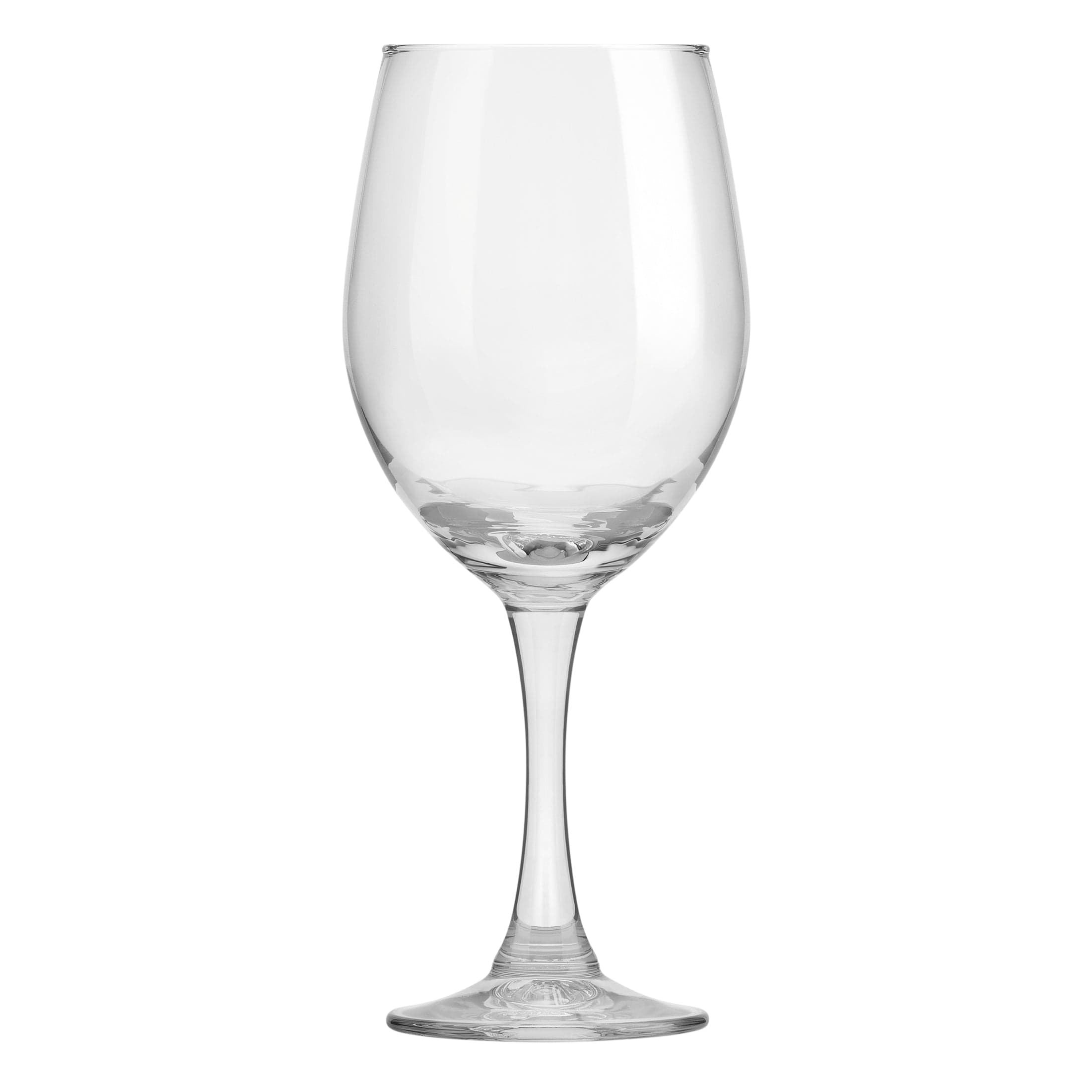 Perfection Clear Soda Lime Glass Wine 3.4" x 8.2" / 15.5oz