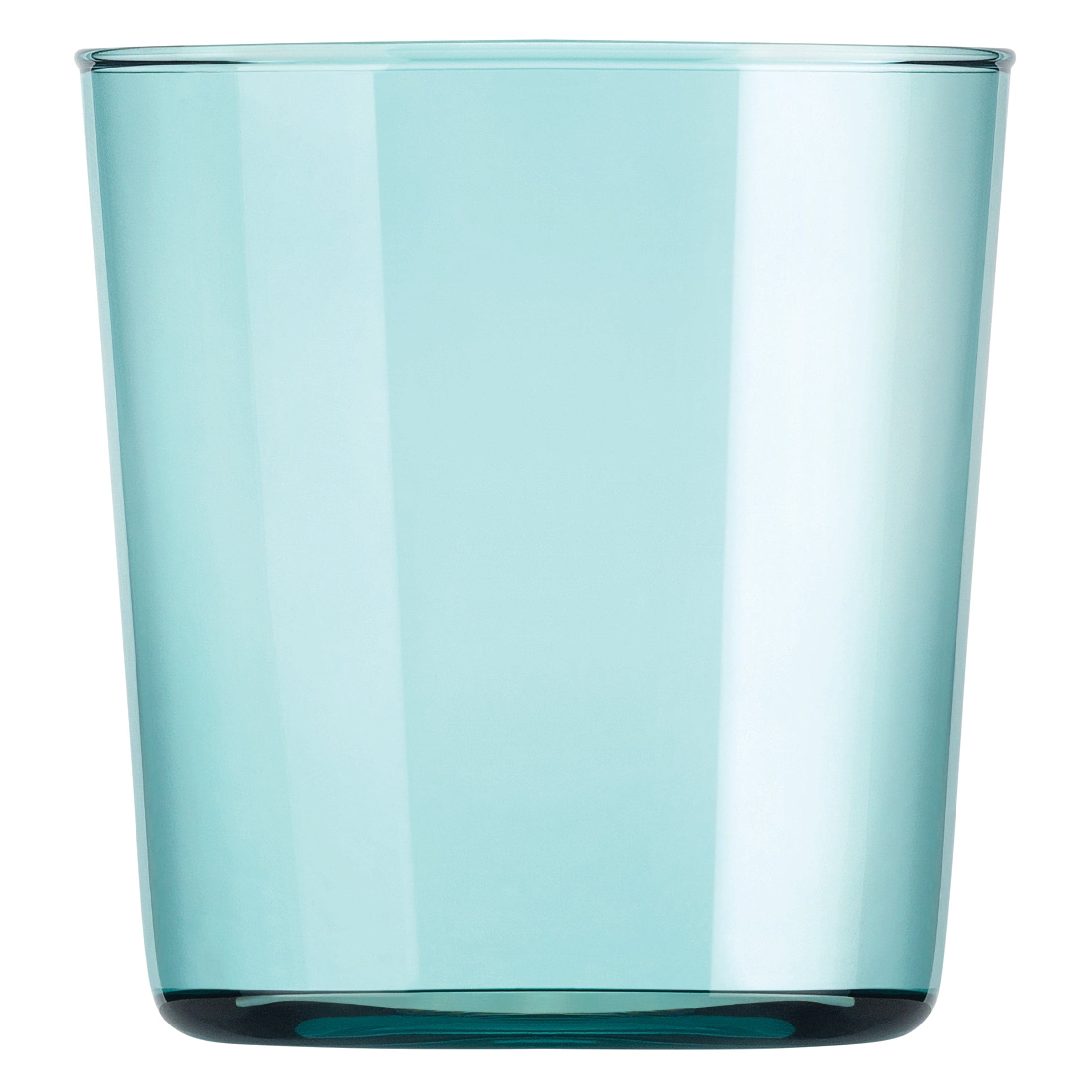 Cidra Color Blue Soda Lime Double Old Fashion 3.4" x 3.5" / 13oz