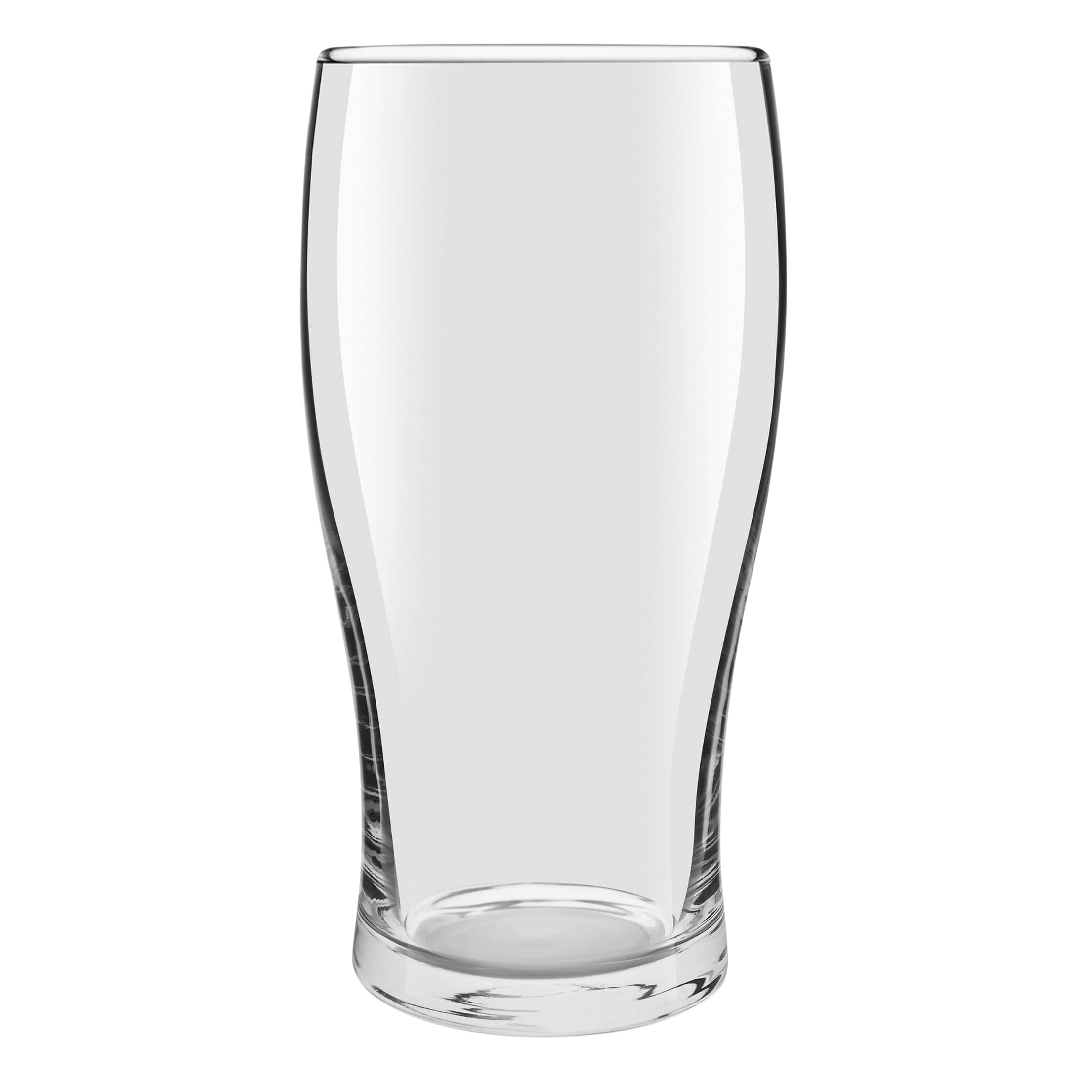 Atlanta Clear Soda Lime Glass Beer 3.4" x 6.5" / 21oz