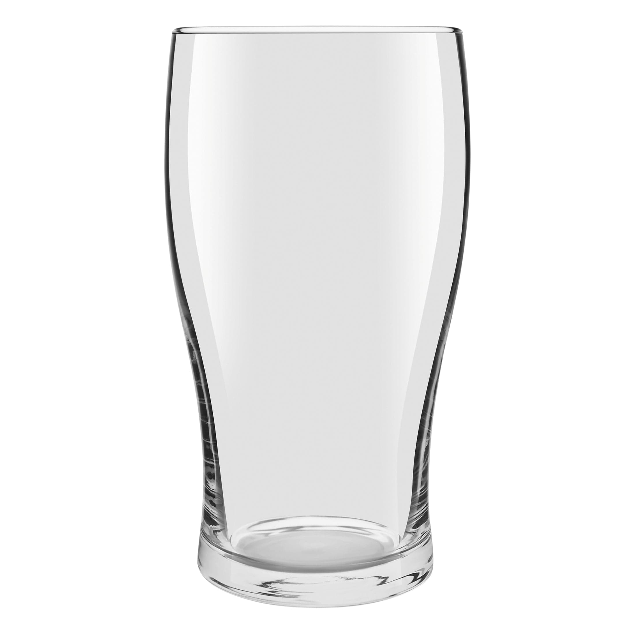 Atlanta Clear Soda Lime Glass Beer 2.8" x 5.4" / 14oz