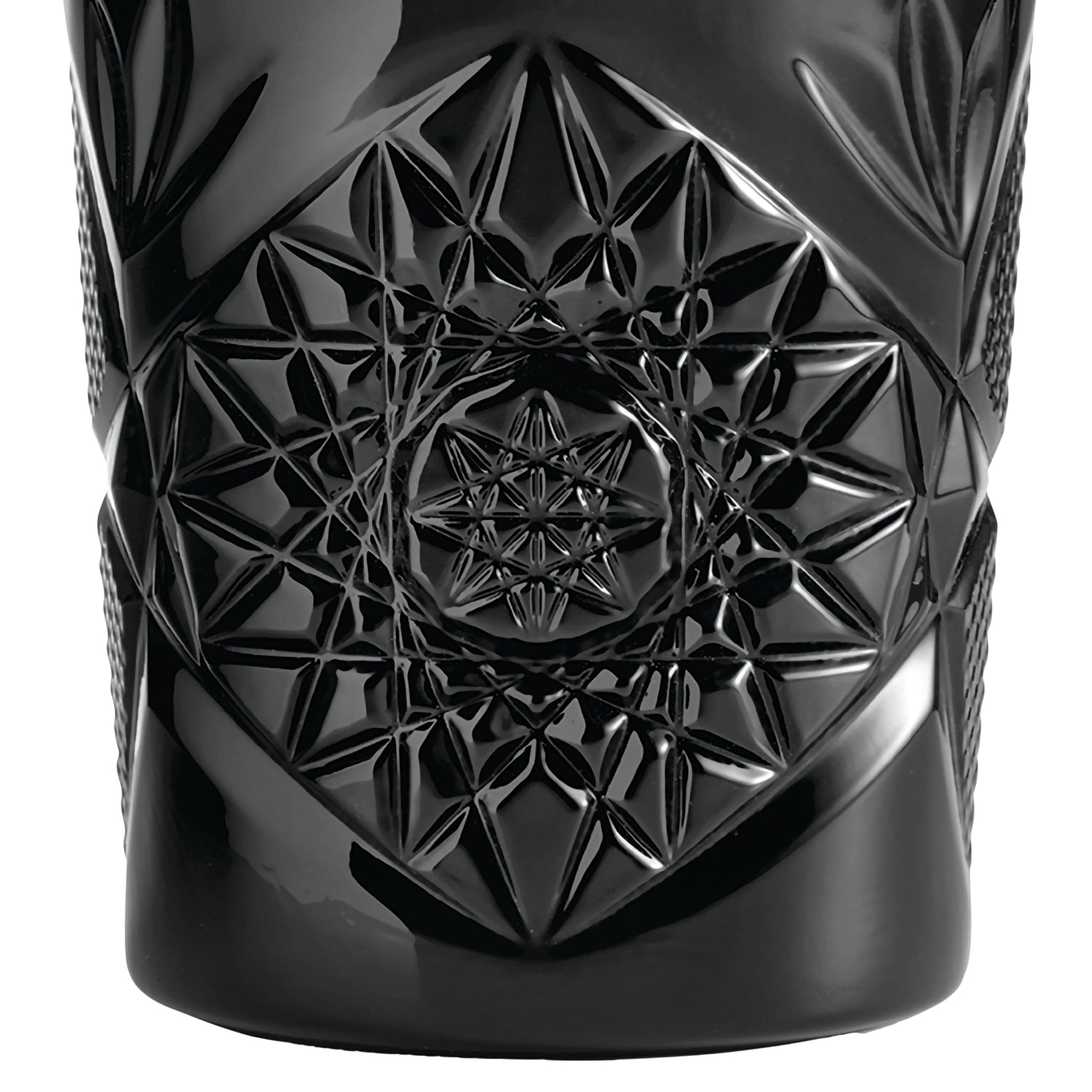 Icon Black Soda Lime Double Old Fashion 3.5" x 4.2" / 12oz