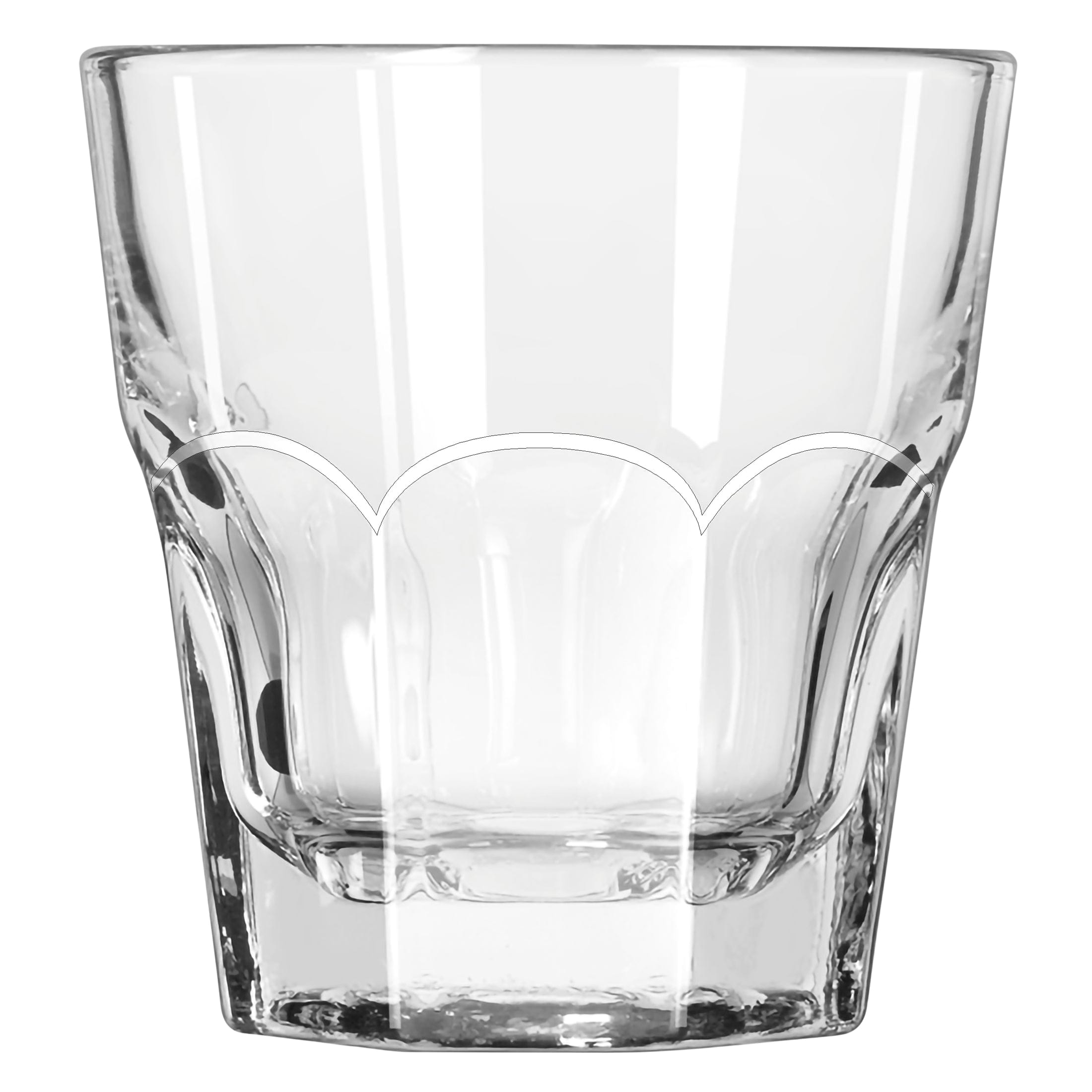 Titan Clear Soda Lime Rocks Tumbler 3.4" x 3.5" / 7.75oz