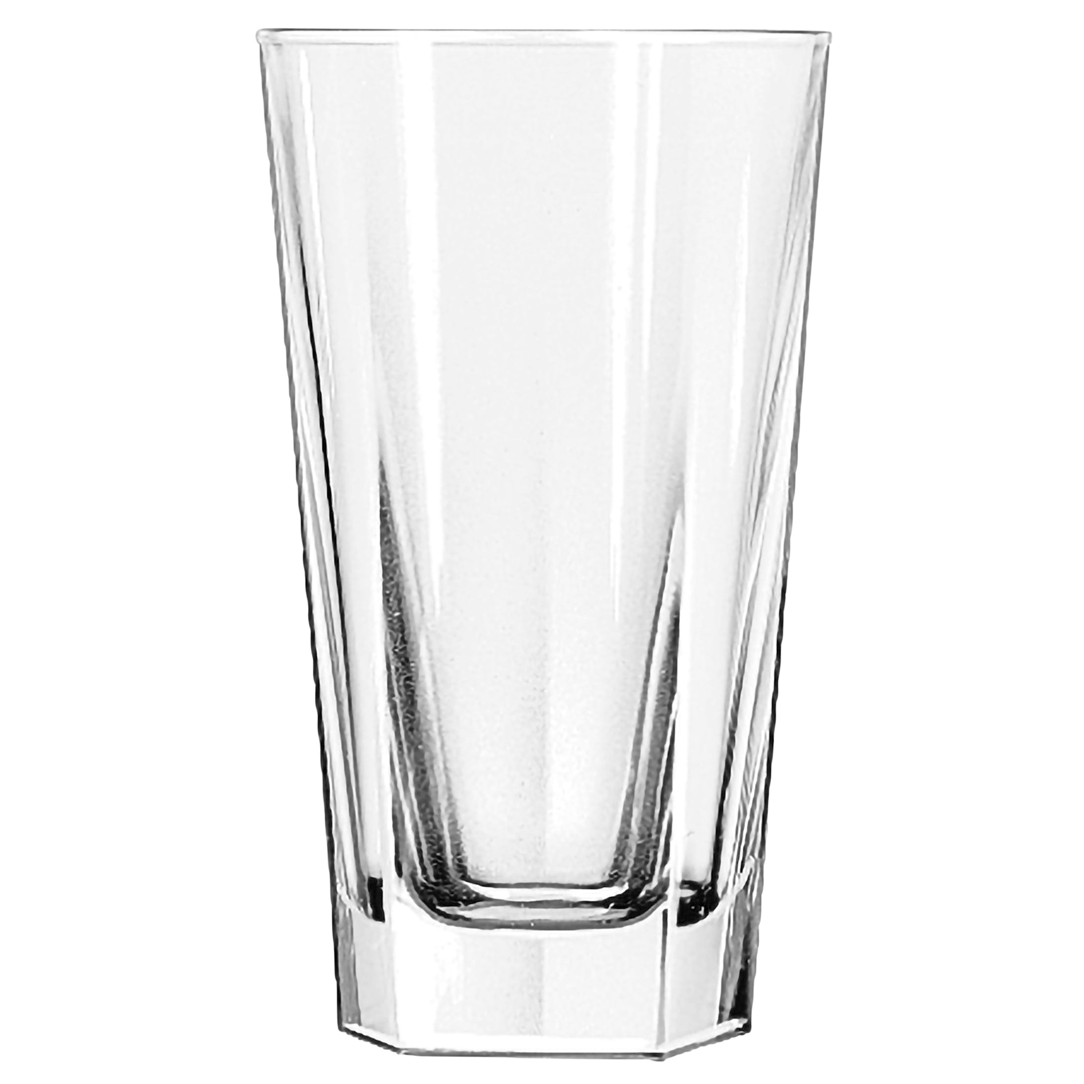 Pentagon Clear Soda Lime Glass Hi Ball 3.2" x 5.7" / 11.5oz