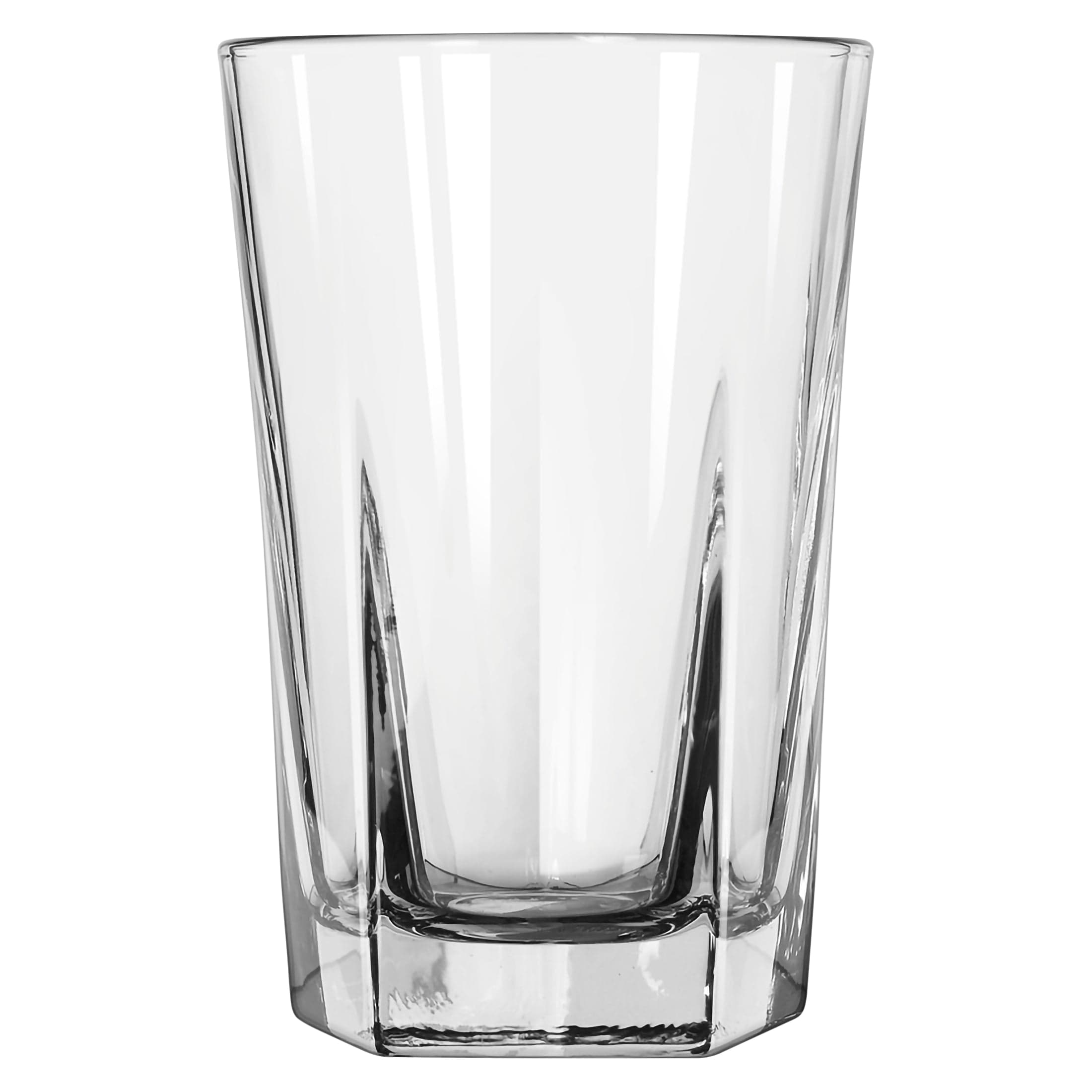 Pentagon Clear Soda Lime Cooler (Drinkware) 3.5" x 5.3" / 13.75oz