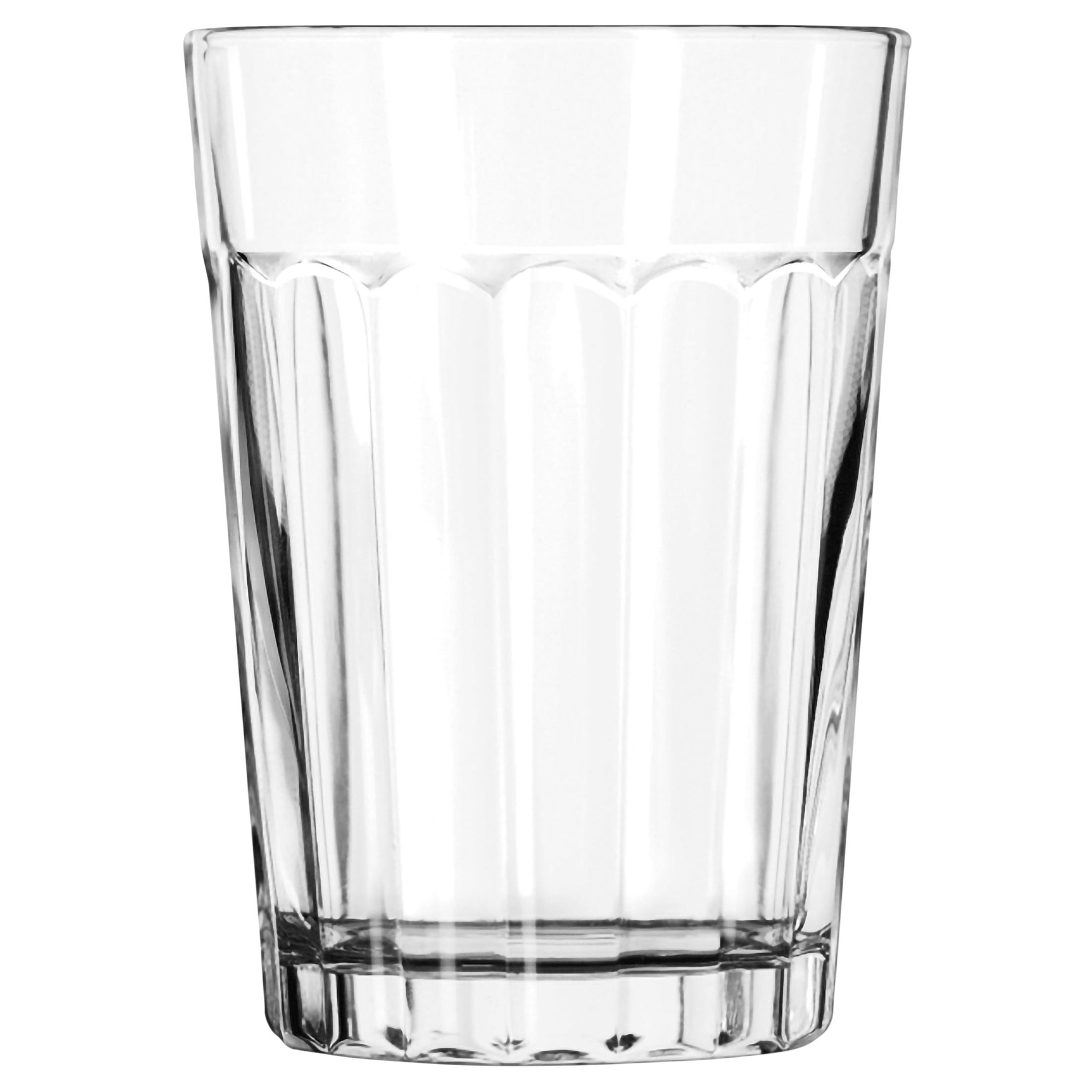 Facet Clear Soda Lime Rocks Tumbler 3" x 4" / 8.5oz