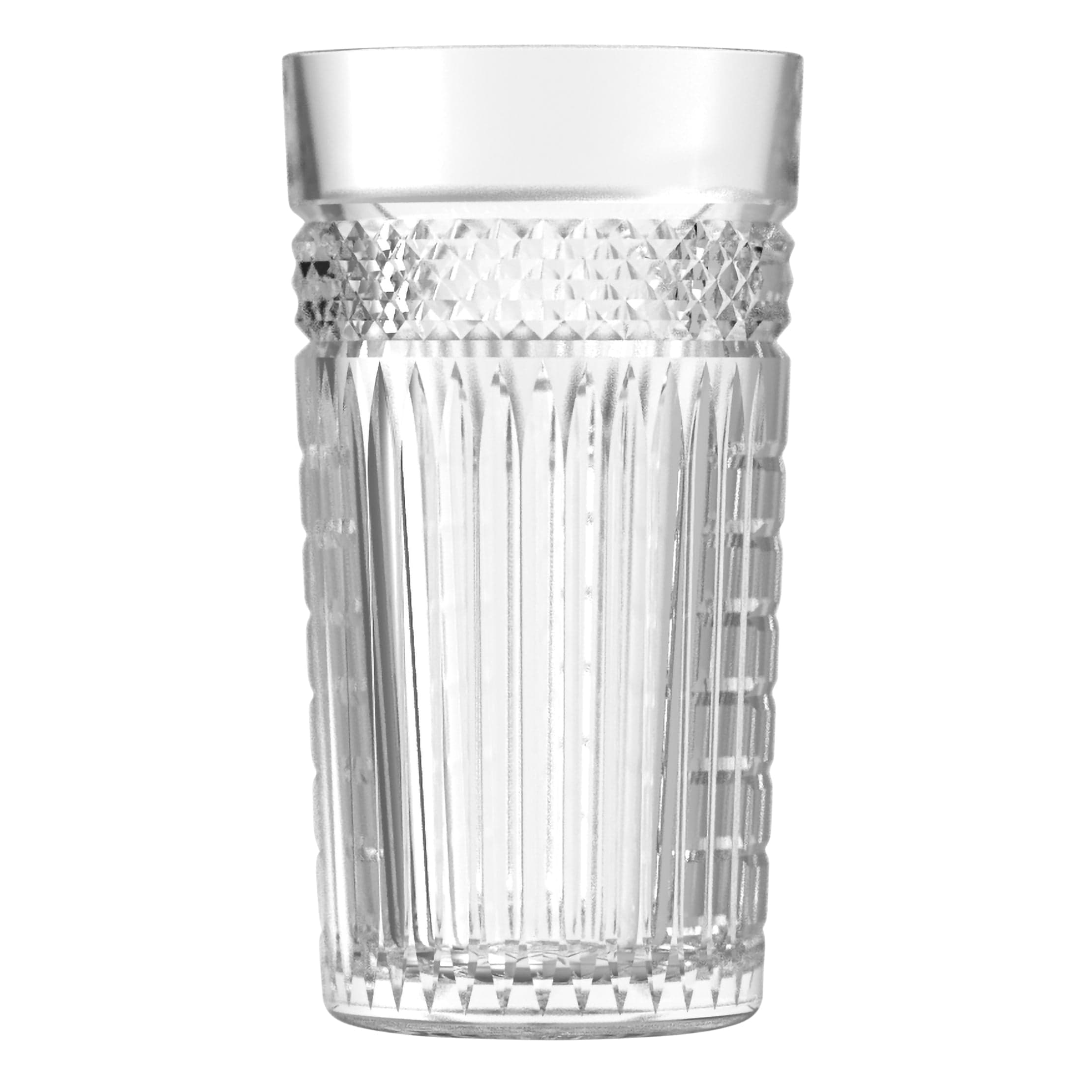 Anchor Clear Soda Lime Cooler (Drinkware) 3.3" x 6.2" / 16oz
