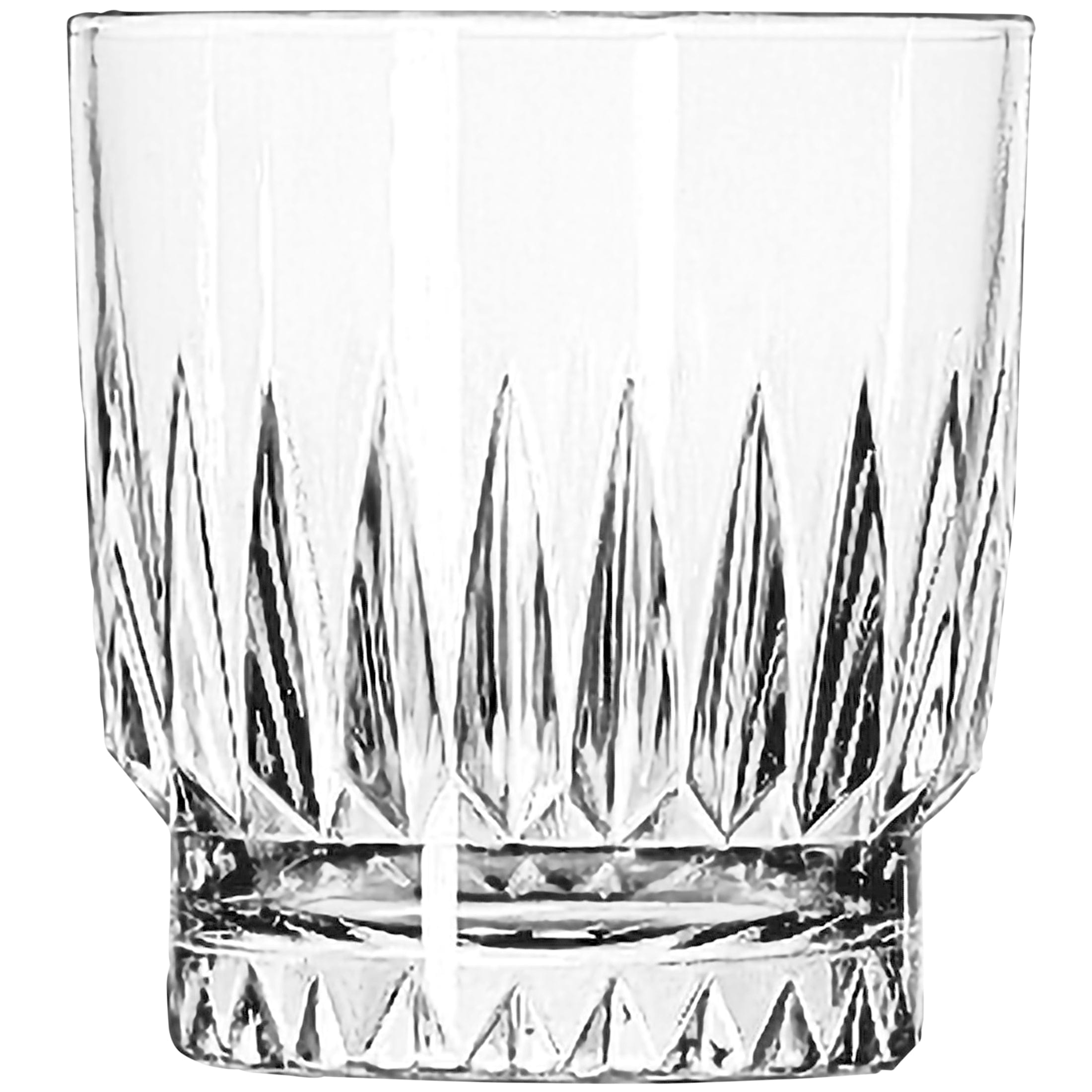 Hampshire Clear Soda Lime Rocks Tumbler 3.3" x 3.5" / 10oz