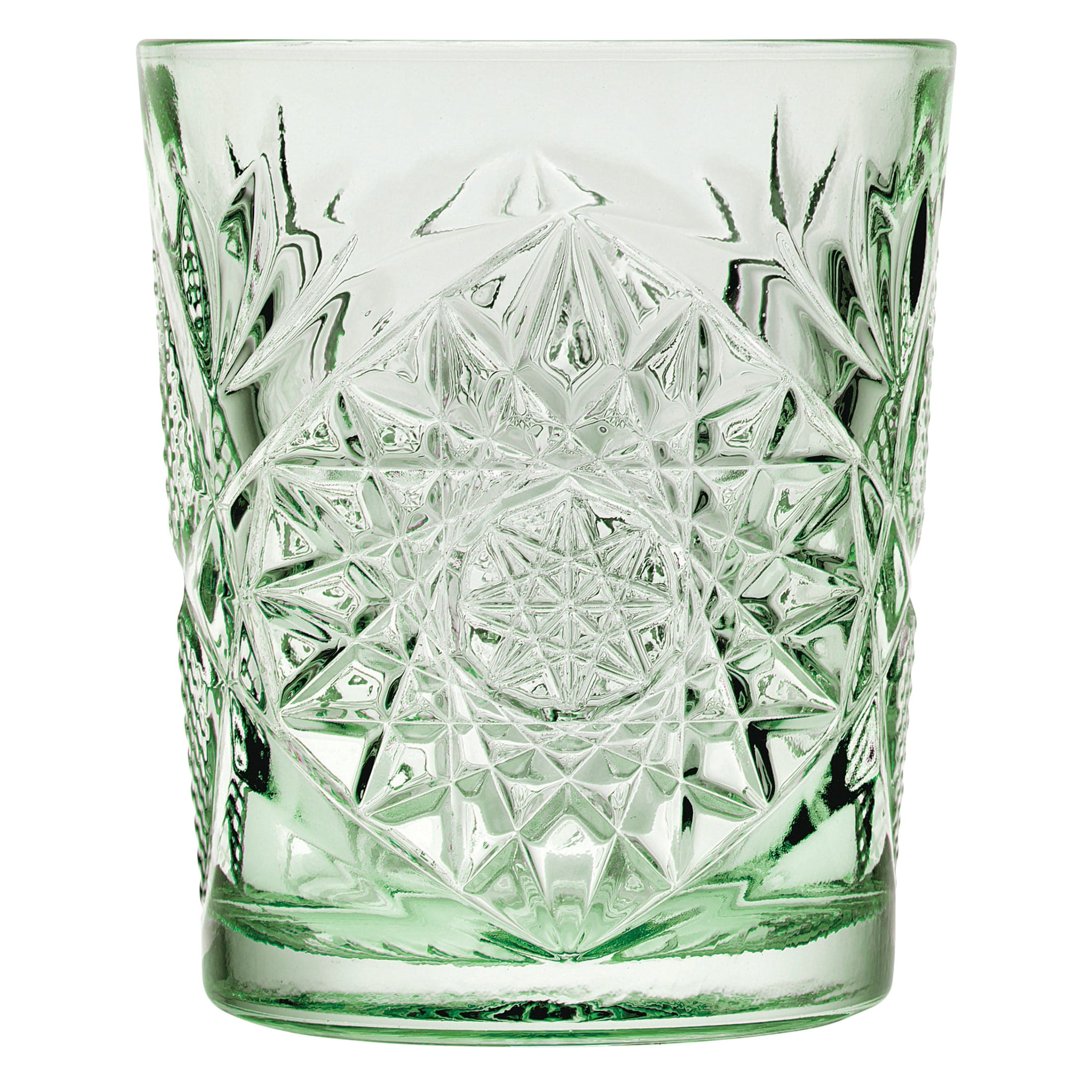 Icon Spring Summer Green Soda Lime Double Old Fashion 3.5" x 4.2" / 12oz