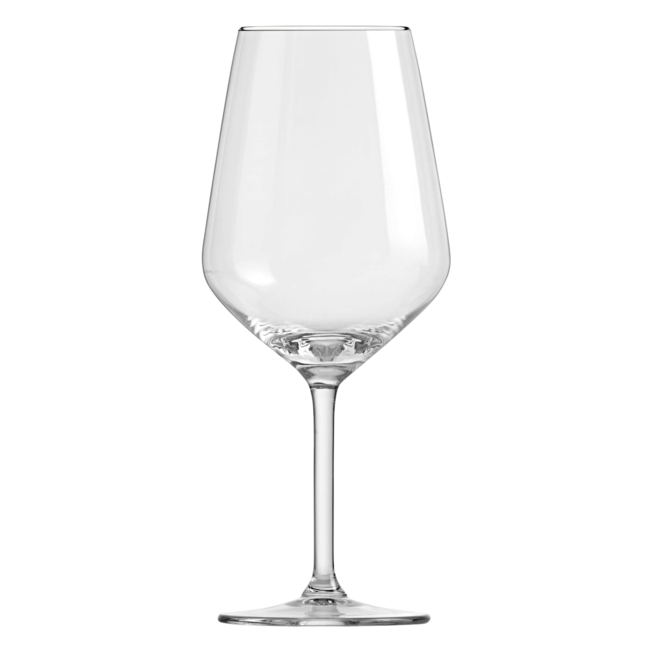 Carre Clear Soda Lime Wine 3.6" x 8.5" / 17.5oz