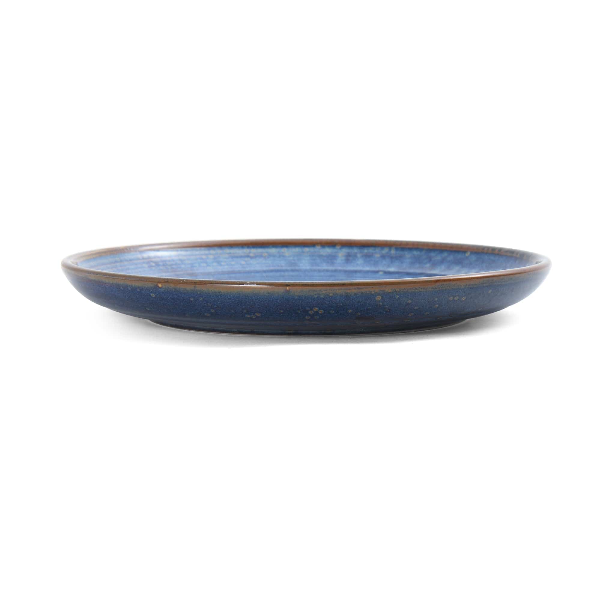 Starlit Porcelain Coupe Plate 8" Blue