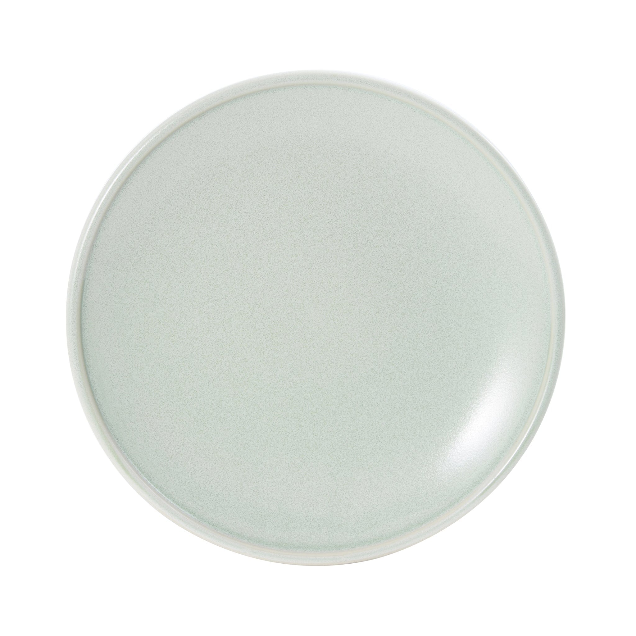 Jade Porcelain Coupe Plate 11" Green