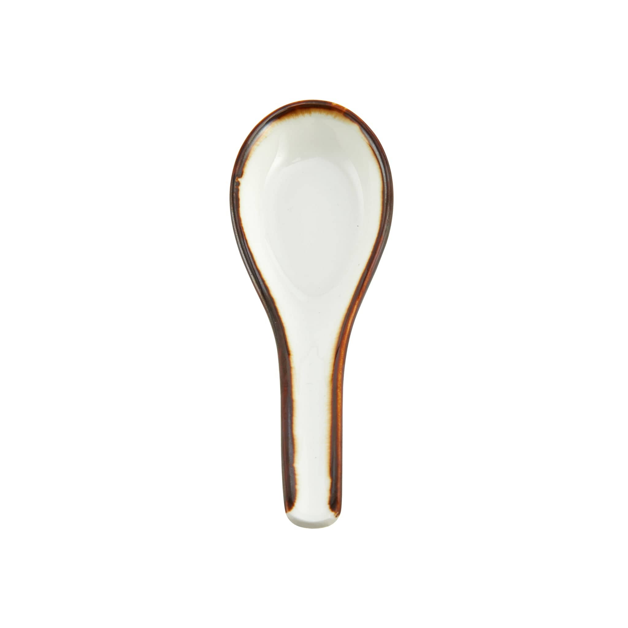 Lodge Porcelain Soup Spoon 5" Cream