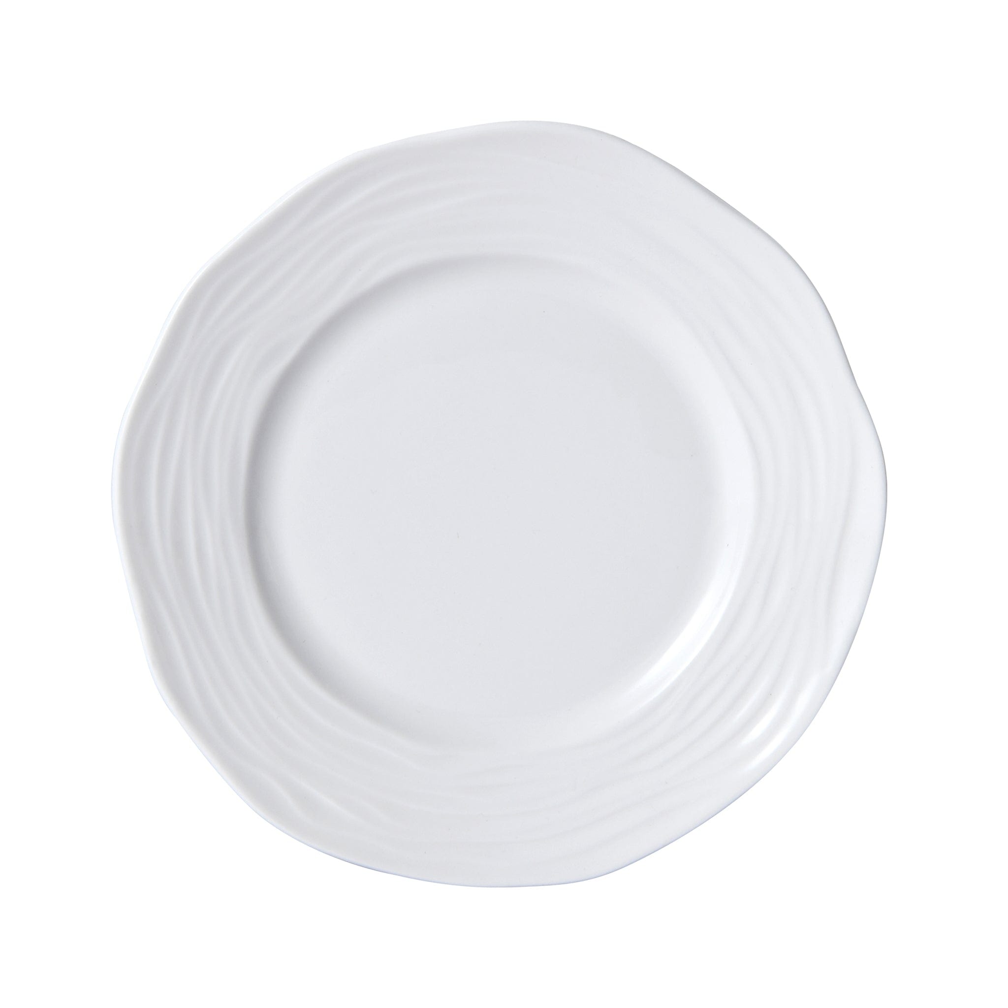 Camilla Porcelain Plate 6.25" Bright White