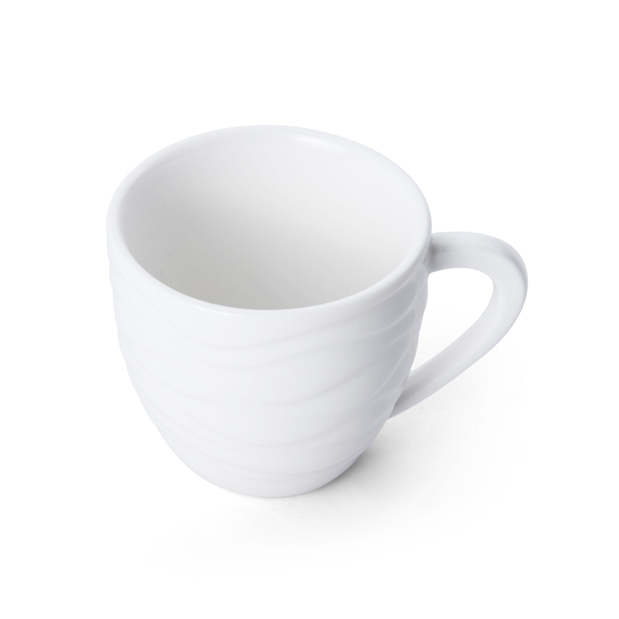 Camilla Porcelain Espresso Cup 3" / 3oz Bright White